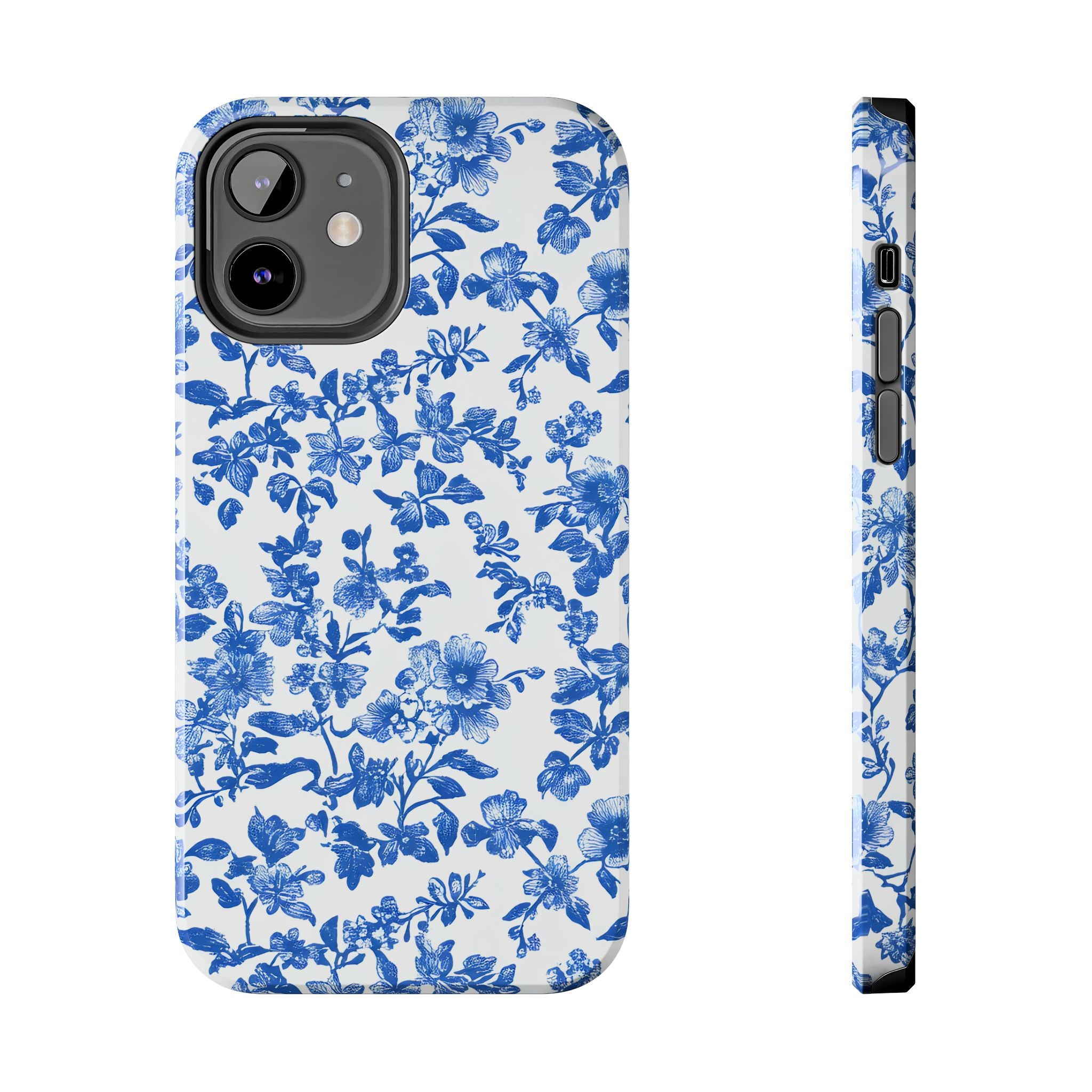 french-toile-floral-tough-iphone-case-blue-iphone-cover-protective-iphone-case-hard-shell-iphone-case-vintage-design-phone-ca