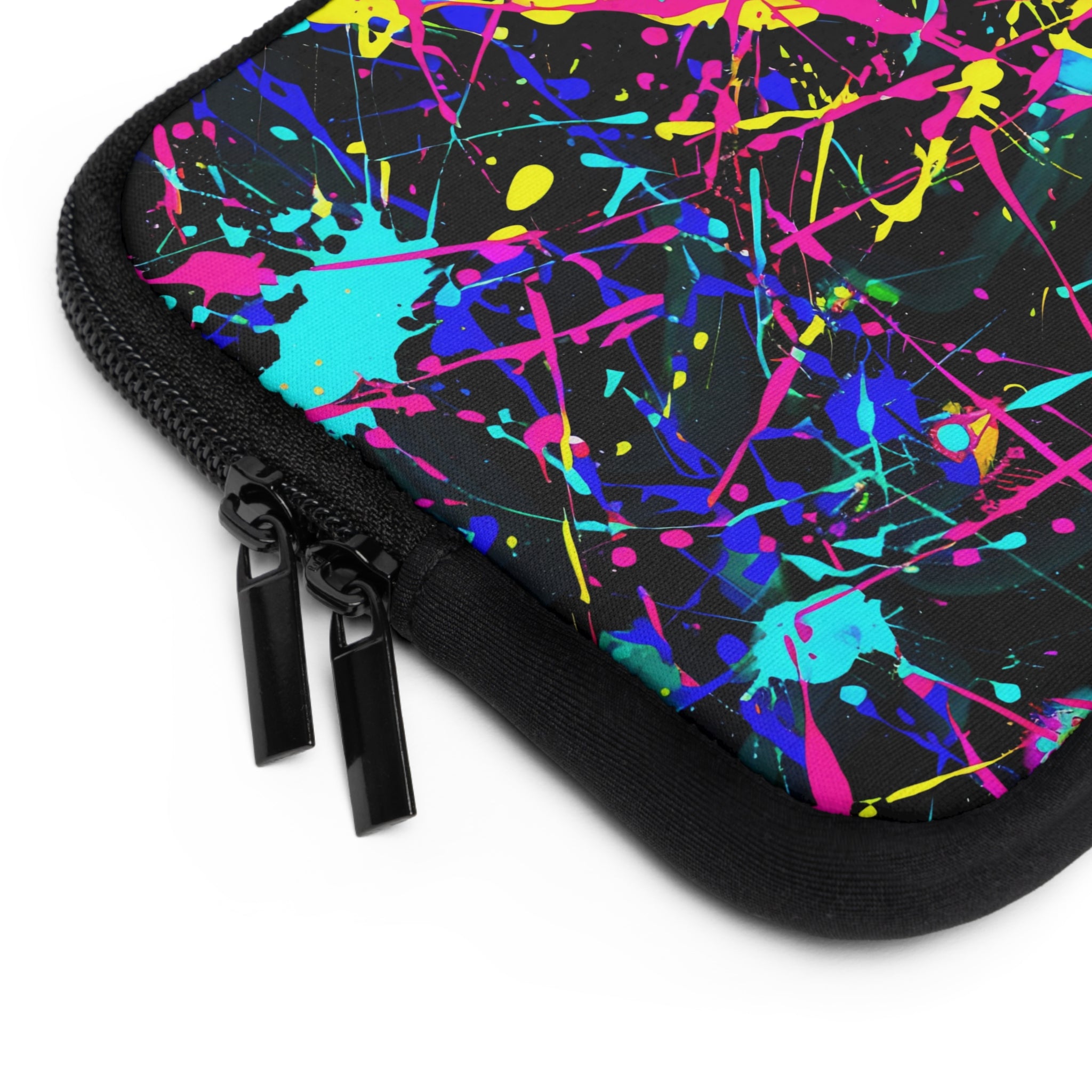 neon-abstract-paint-splatter-laptop-sleeve-pink-macbook-air-sleeve-unique-tech-accessories-colorful-laptop-case-computer-cove