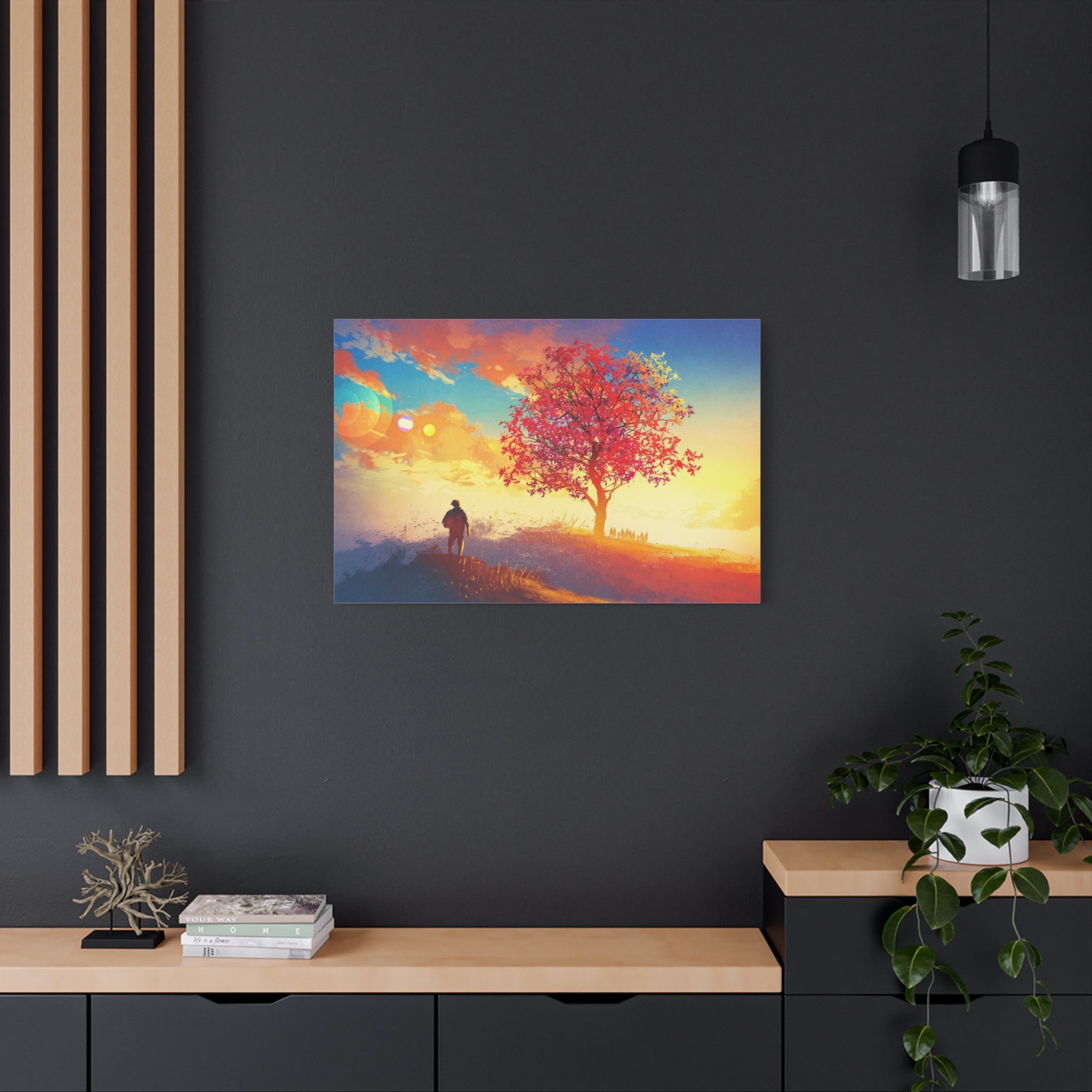 fall-canvas-wall-art-fall-sunset-tree-print-stretched-matte-canvas-home-decor-autumn-decor-gift-for-nature-lovers