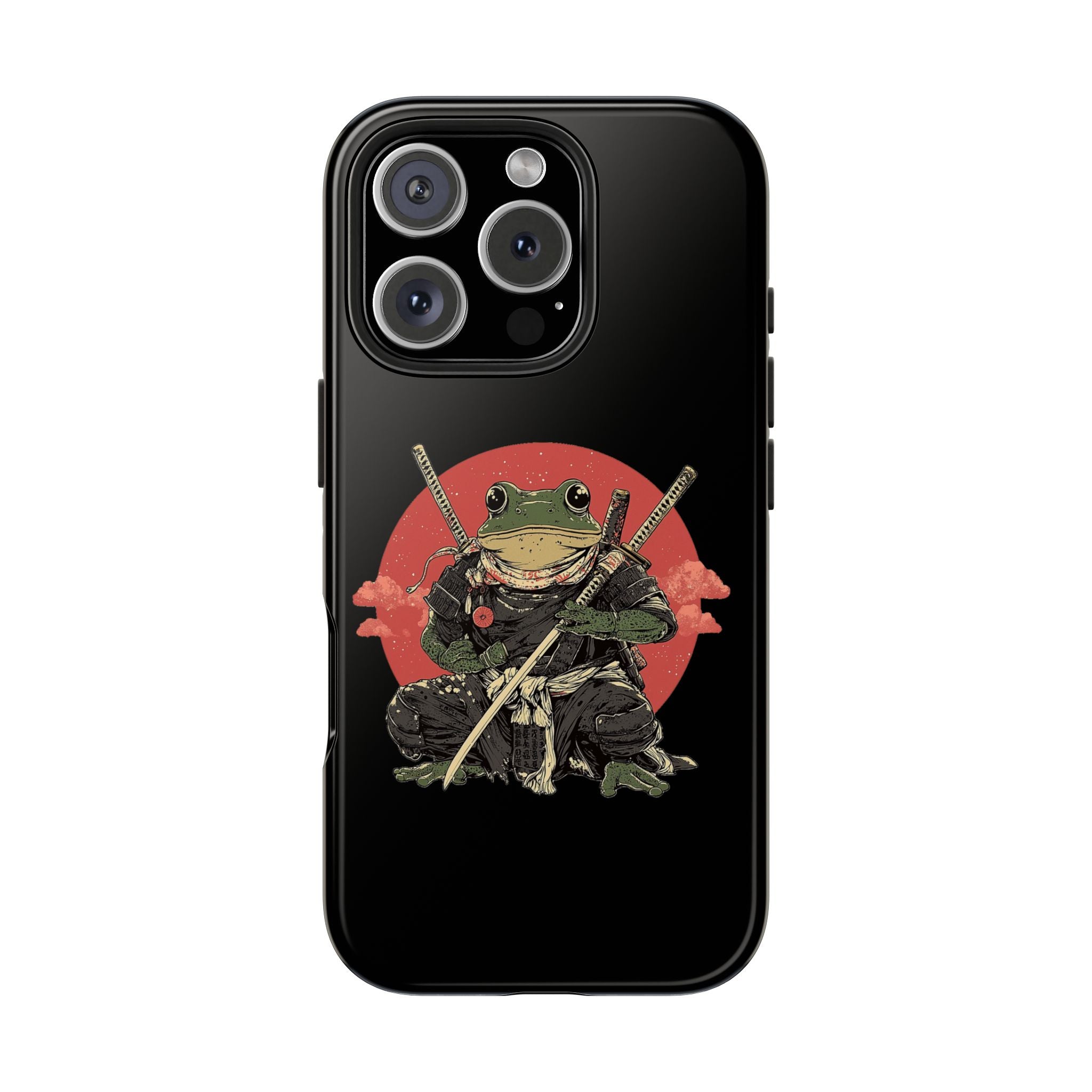 retro-vintage-ninja-frog-iphone-tough-case-red-sun-japanese-samurai-frog-design-ninja-warrior-black-iphone-hard-cover