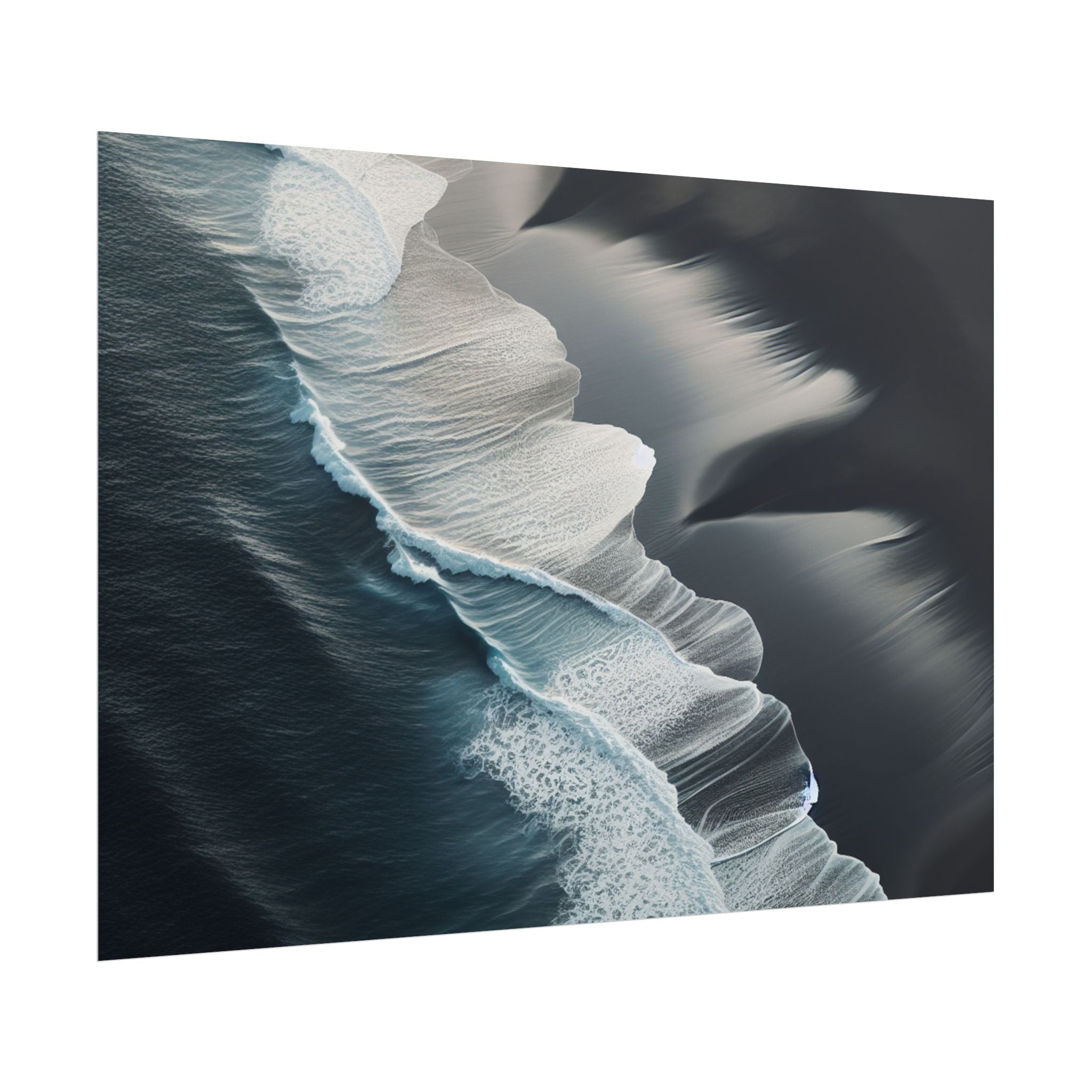 beach-wall-art-ocean-minimalist-poster-print-coastal-photography-ocean-print-sand-landscape-home-office-decoration