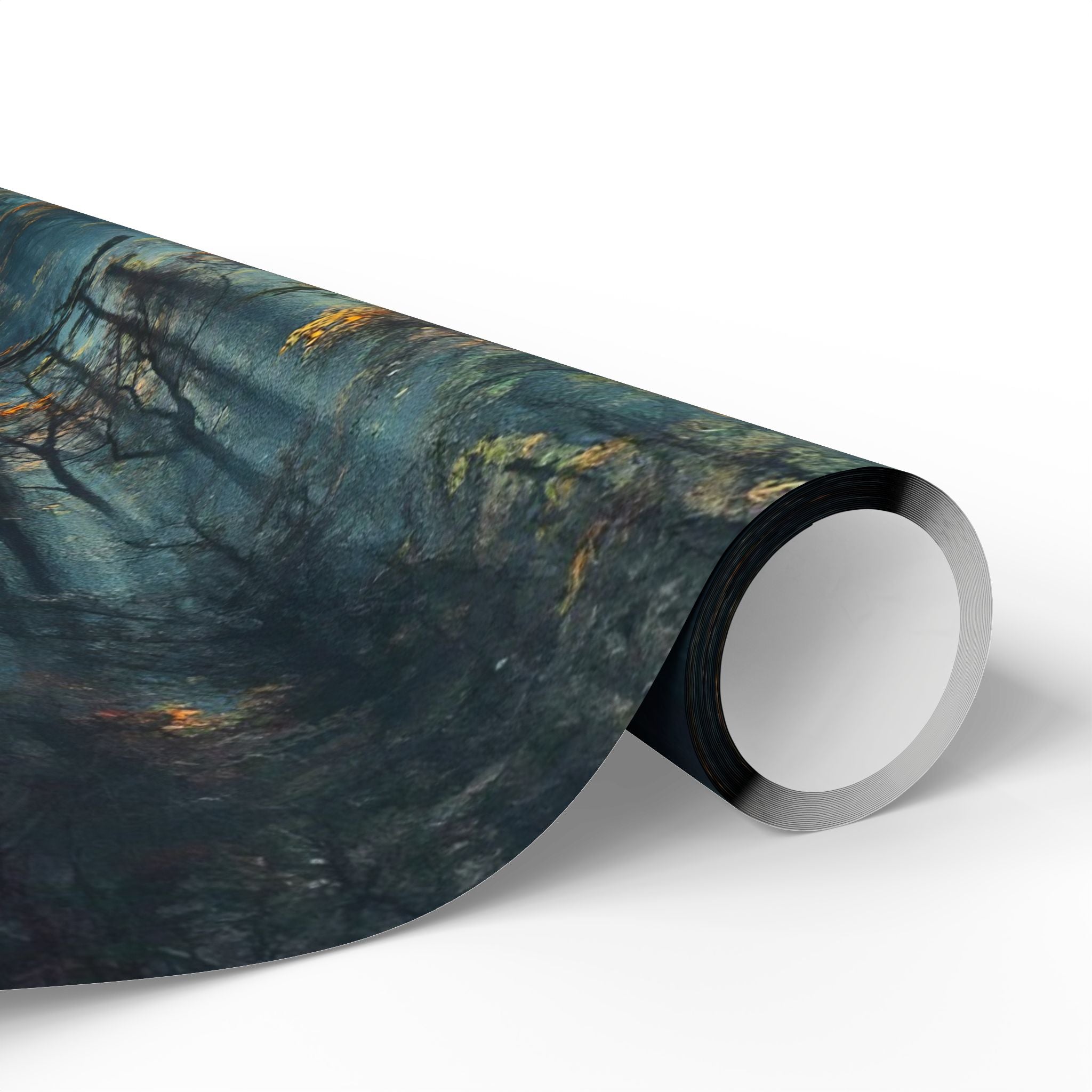 forest-mist-wrapping-paper-nature-gift-wrap-foggy-woods-present-wrap-tree-lover-decorative-paper-outdoor-adventure-crafting-s