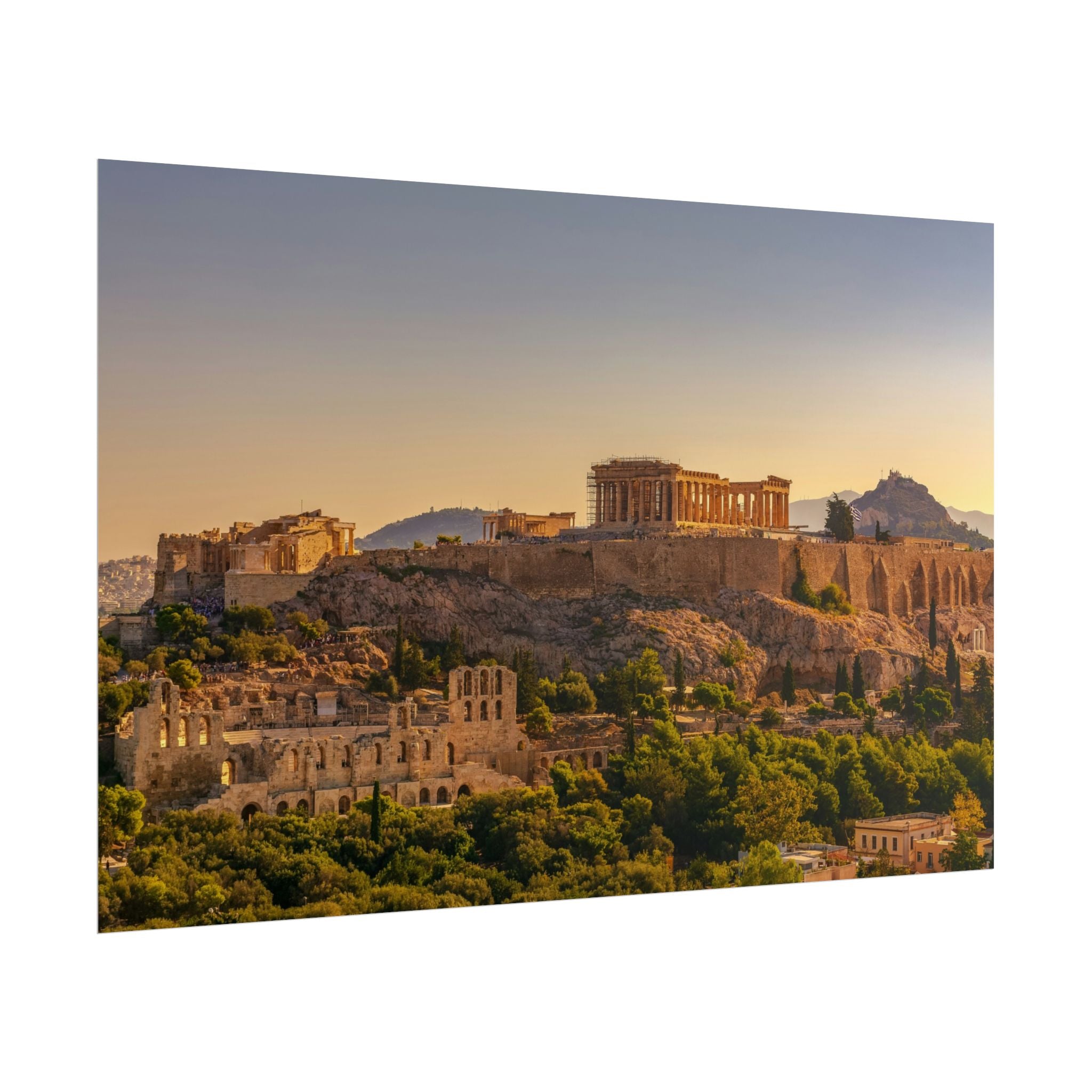 acropolis-panoramic-fine-art-poster-print-greek-wall-art-athens-greece-home-decor-travel-lover-gift-landscape