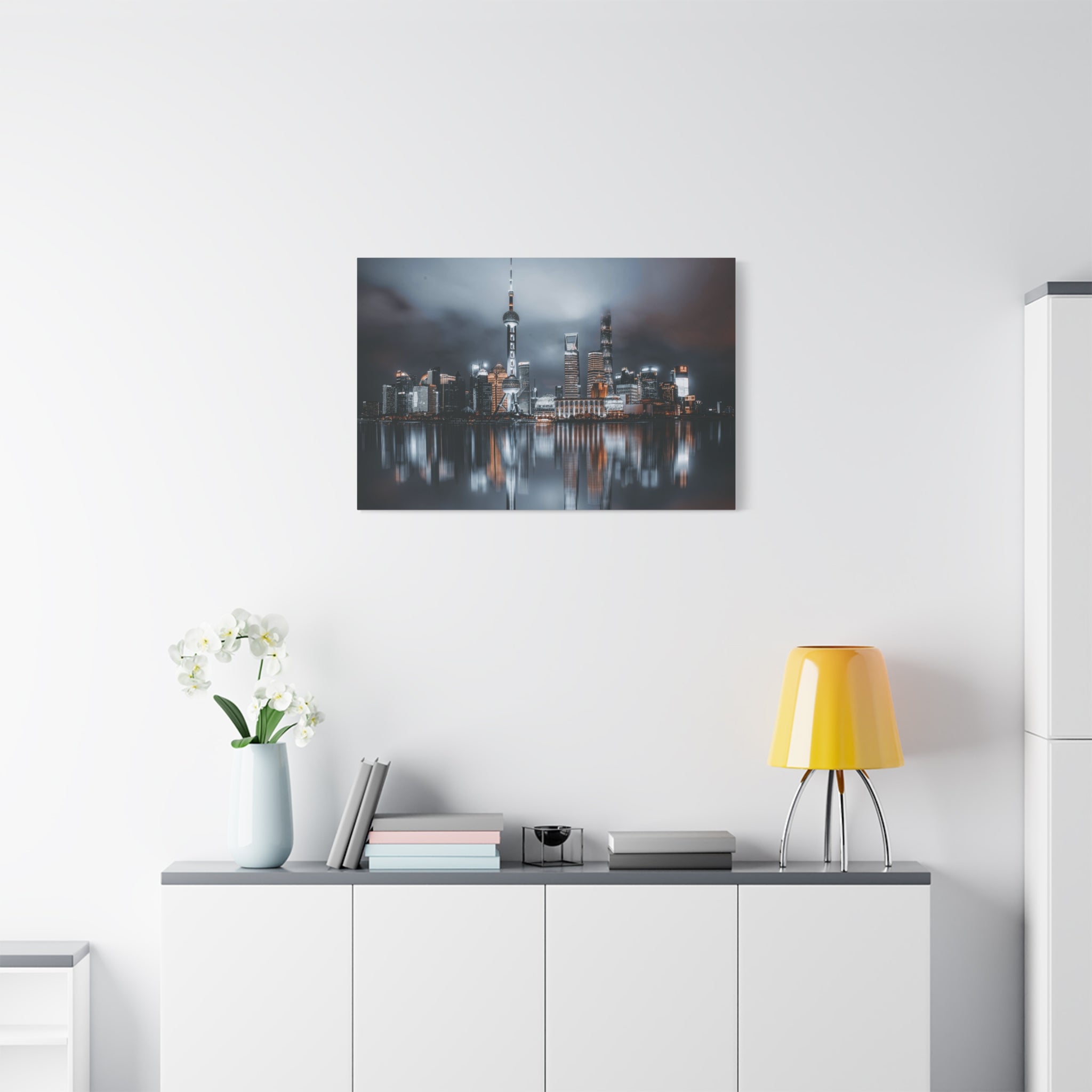 canvas-wall-art-shanghai-cityscape-matte-stretched-1-25-in-home-decor-wall-decor-living-room-art-gift-for-travelers-urban-art