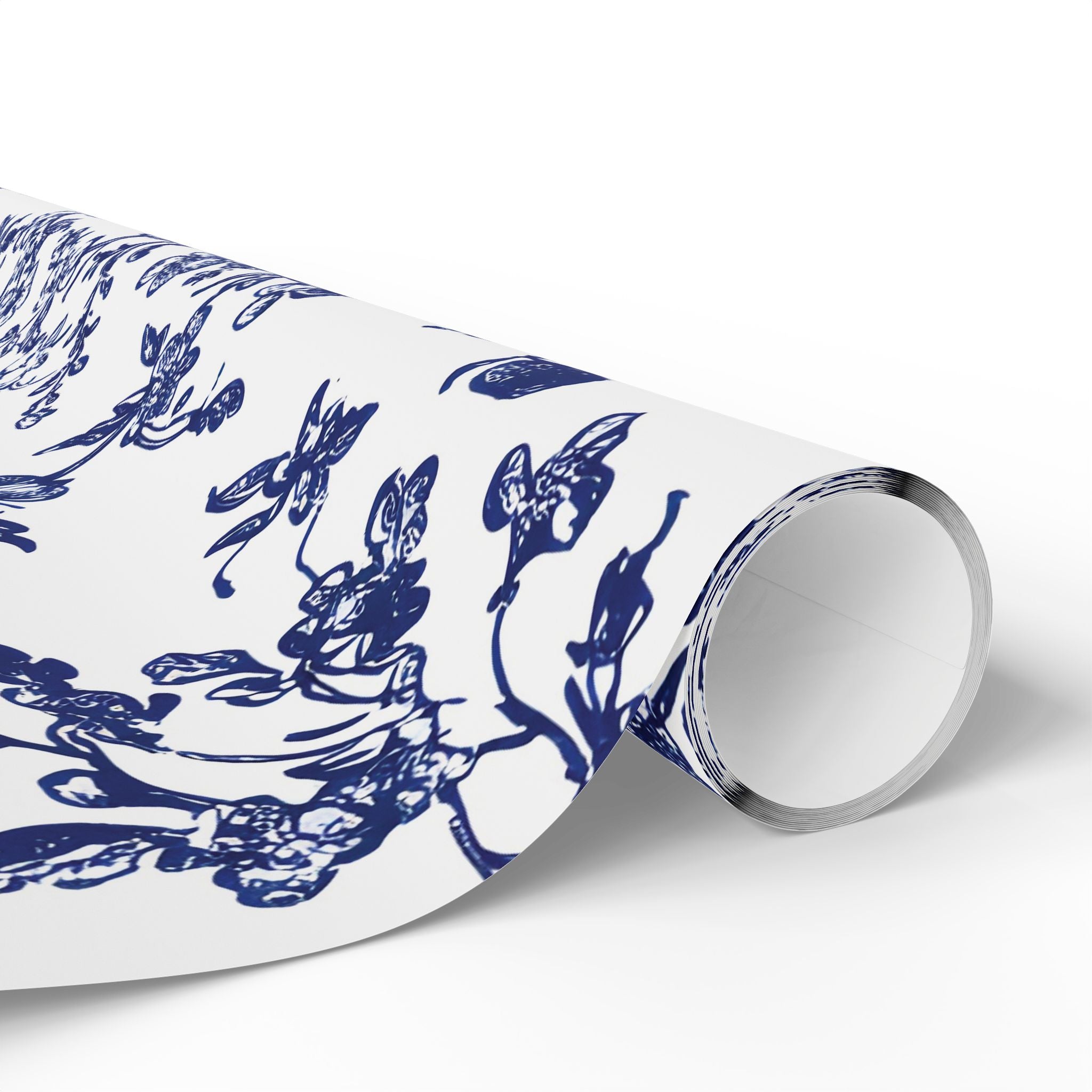 wrapping-papers-blue-french-toile-floral-elegant-gift-wrap-holiday-gift-wrap-birthday-wrapping-paper-wedding-gift-wrap-christ