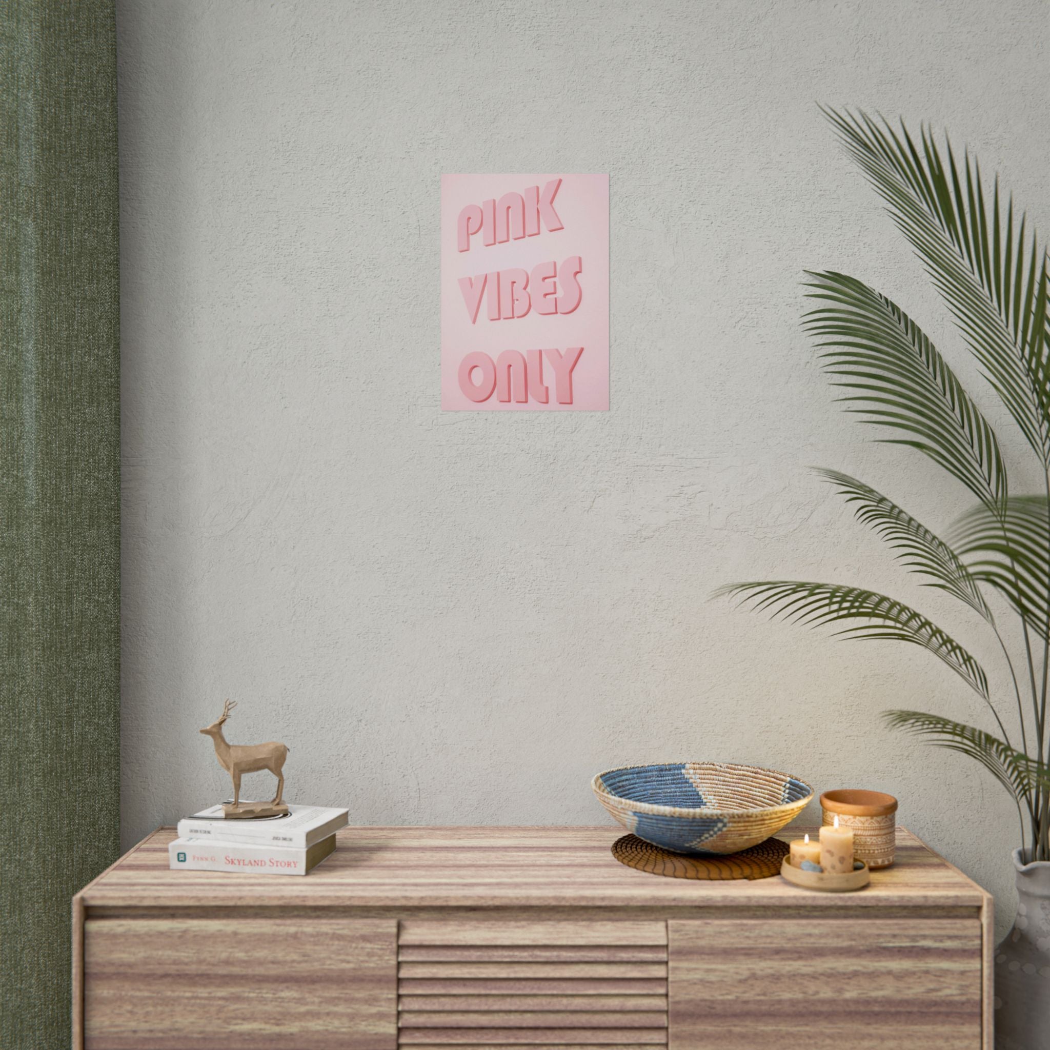 pink-vibes-only-poster-print-pink-wall-art-aesthetic-wall-art-quote-home-office-decor-retro-wall-decor-pink-print-living-room