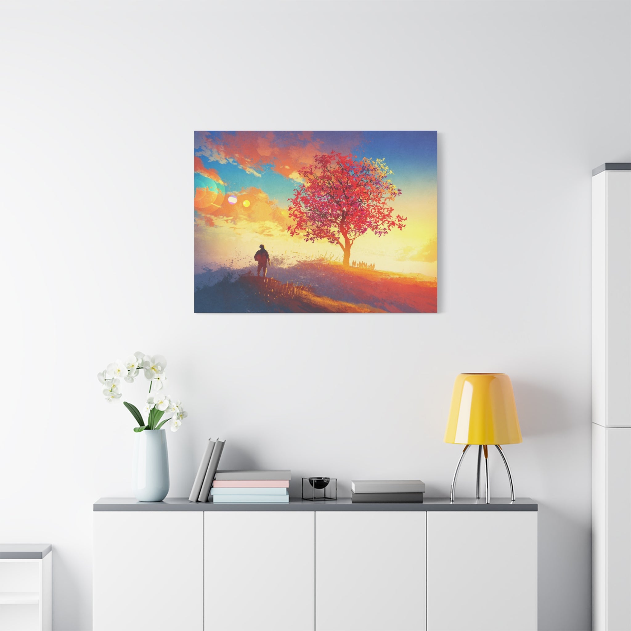 fall-canvas-wall-art-fall-sunset-tree-print-stretched-matte-canvas-home-decor-autumn-decor-gift-for-nature-lovers
