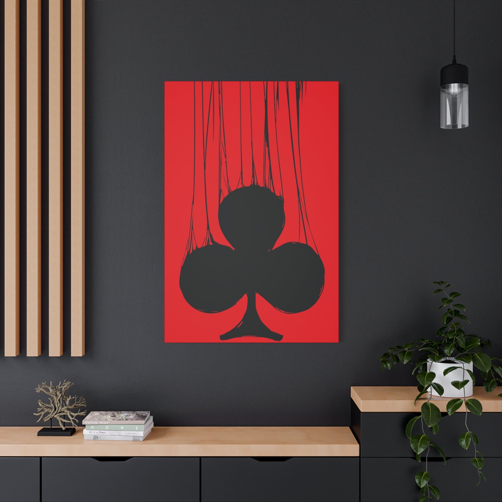 canvas-print-playing-cards-clubs-wall-art-for-gamble-lovers-stretched-matte-canvas-living-room-decor-home-decor-gift