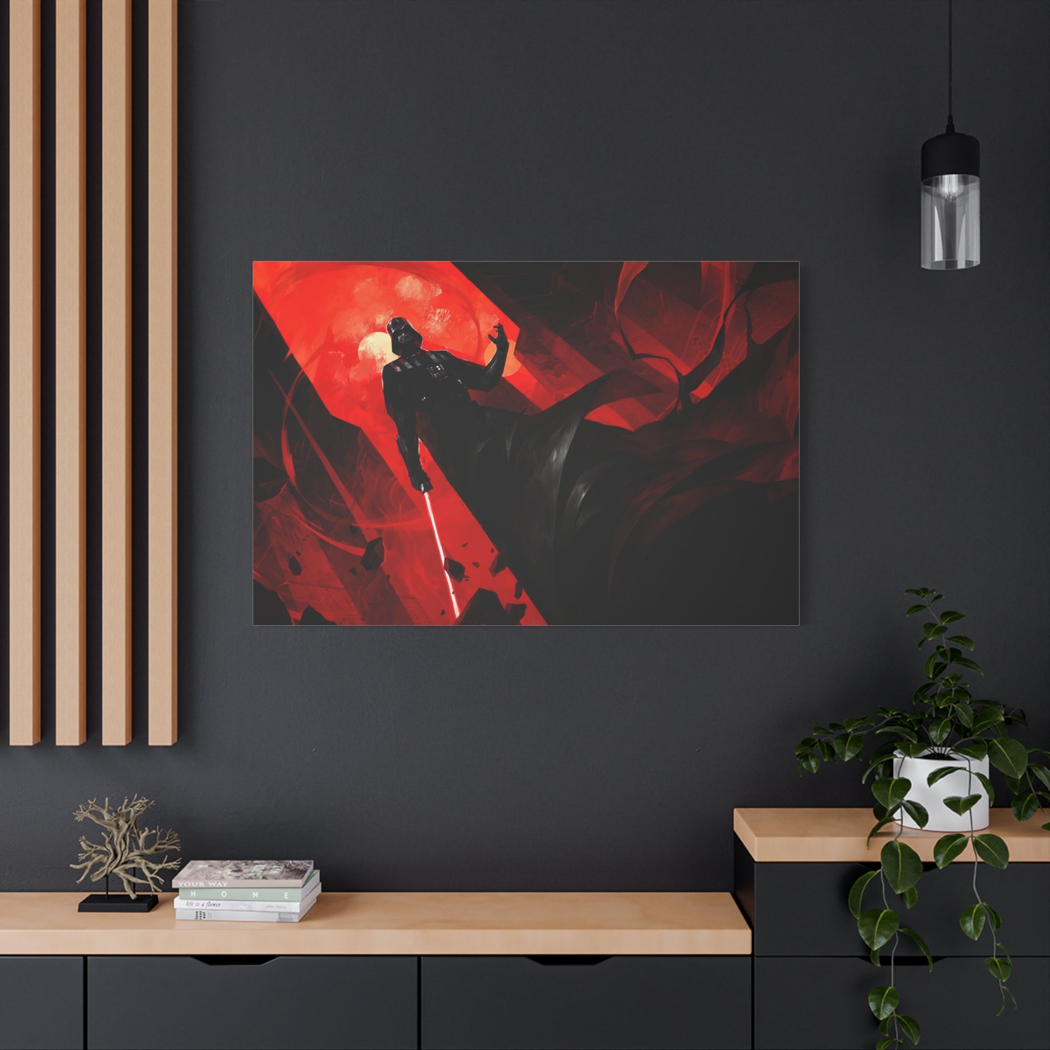 darth-vader-canvas-print-star-wars-wall-art-galactic-darth-vader-art-darth-vader-wall-decor-lightsaber-dark-side-art-gift-for
