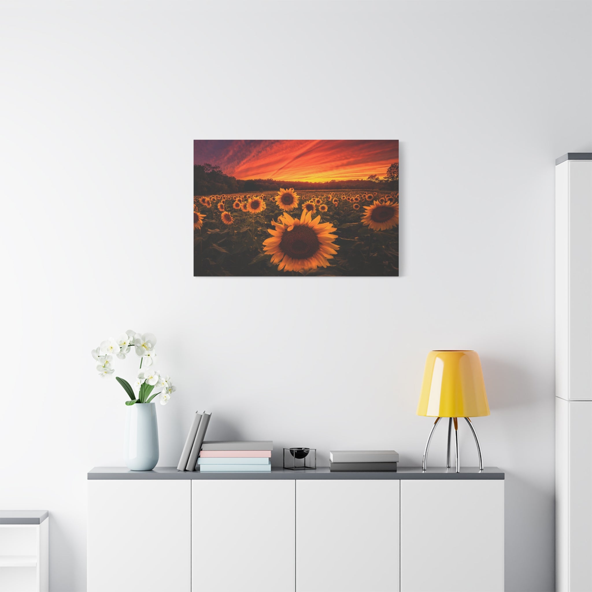 canvas-print-sun-flower-sunset-wall-art-decor-home-decor-nature-art-floral-print-gift-for-nature-lovers-farmhouse-wall-decor