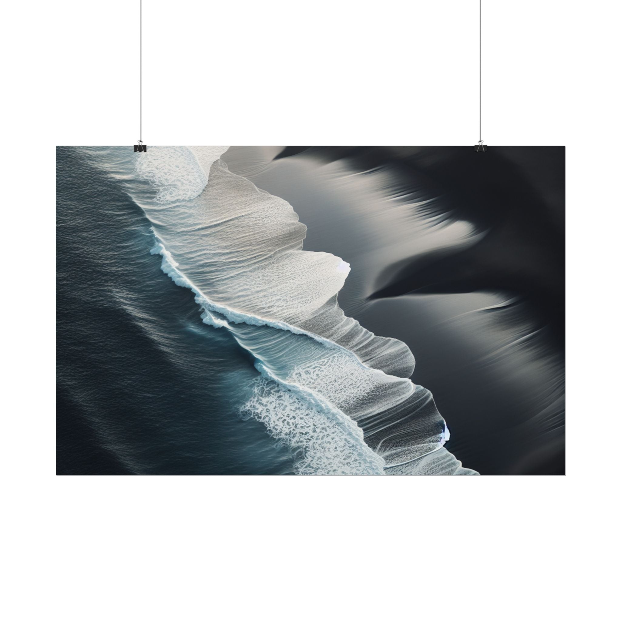 beach-wall-art-ocean-minimalist-poster-print-coastal-photography-ocean-print-sand-landscape-home-office-decoration