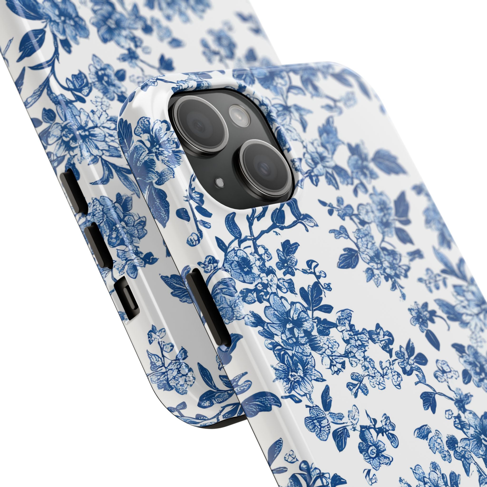 french-toile-floral-tough-iphone-case-blue-iphone-cover-protective-iphone-case-hard-shell-iphone-case-vintage-design-phone-ca