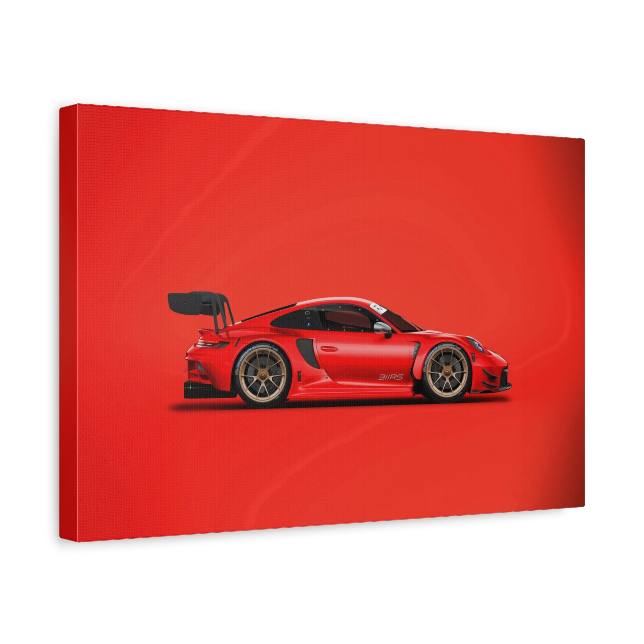 canvas-print-wall-art-porsche-911-red-gt3r-red-supercar-poster-matte-canvas-decor-stretched-large-canvas-wall-art-hypercars-1