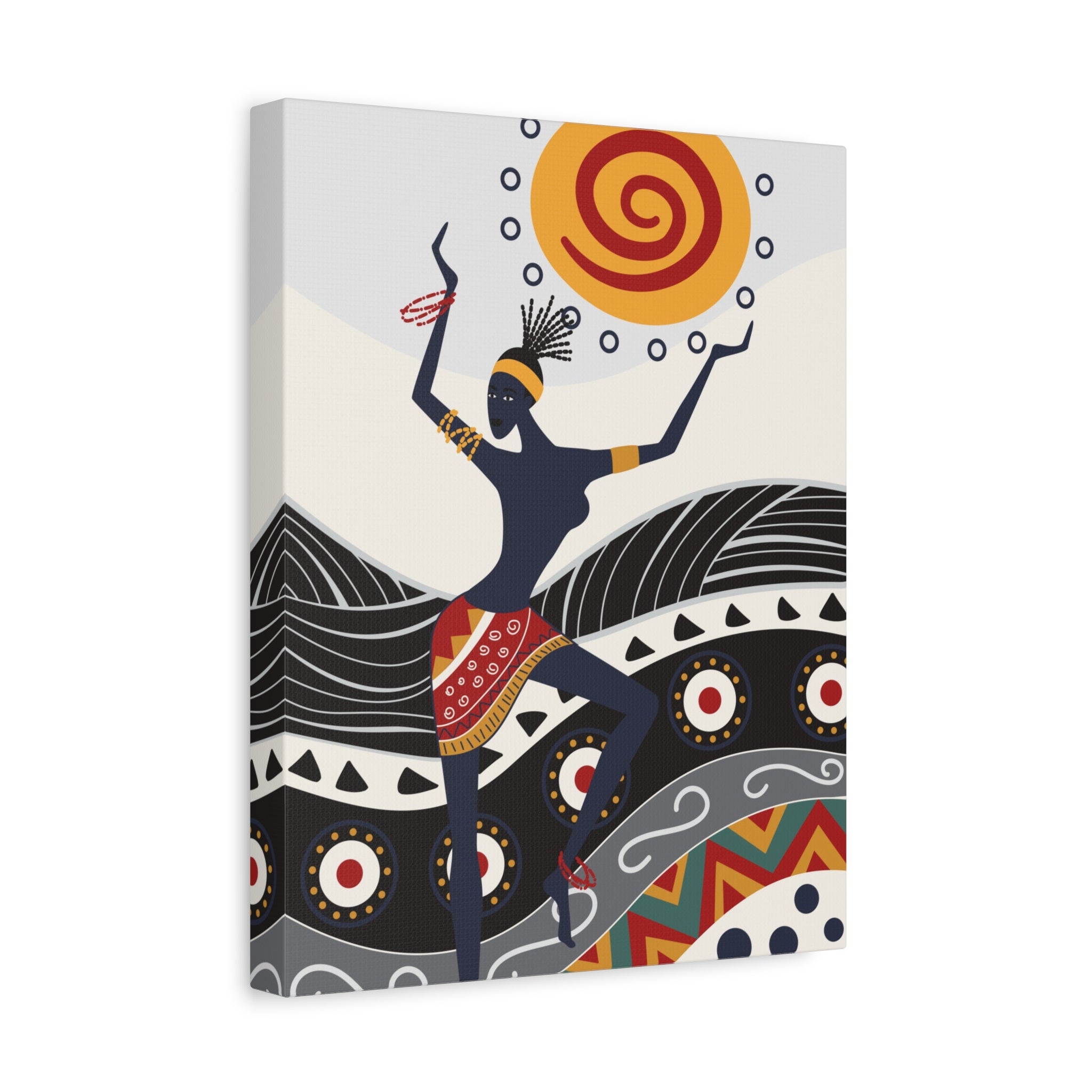stretched-canvas-print-african-ornament-traditional-dance-wall-decor-african-wall-art-tribal-home-decoration-ethnic-african-a