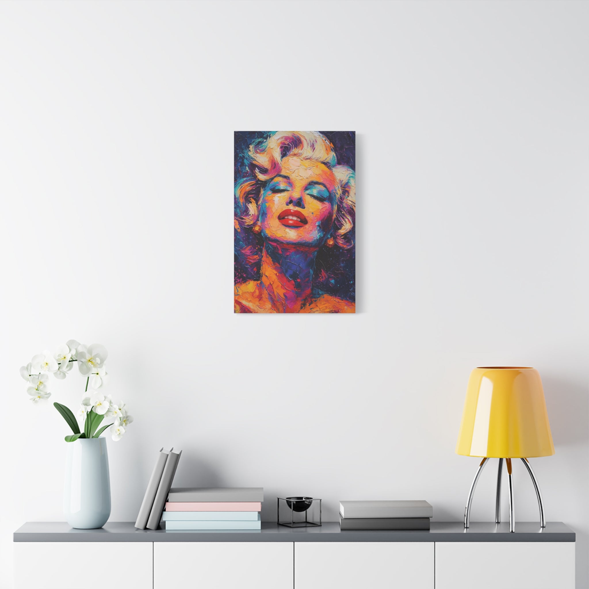 marilyn-monroe-canvas-print-stylish-wall-decor-with-brush-effect-elegant-home-decor-chic-wall-art