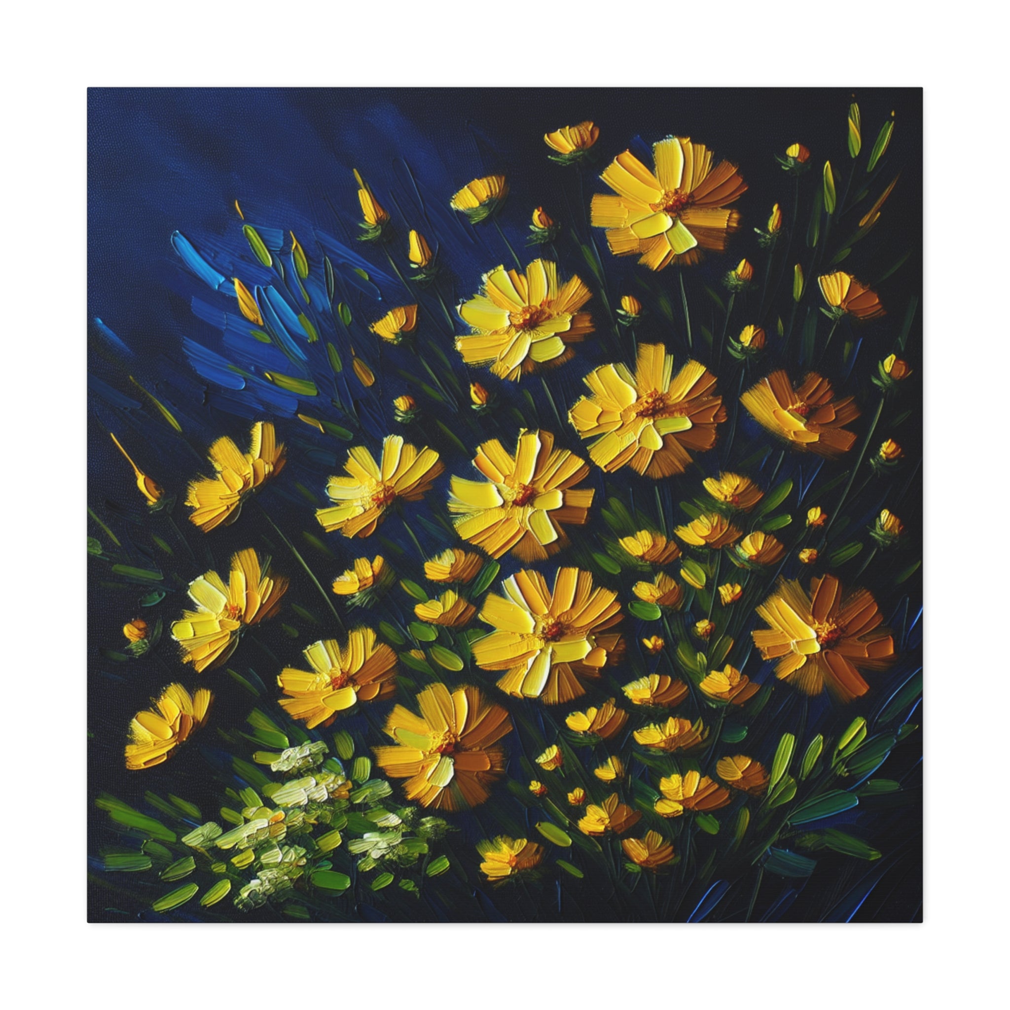 canvas-print-yellow-wildflowers-matte-canvas-impasto-oil-painting-stretched-wall-art-home-decor-floral-print-gift-for-nature-