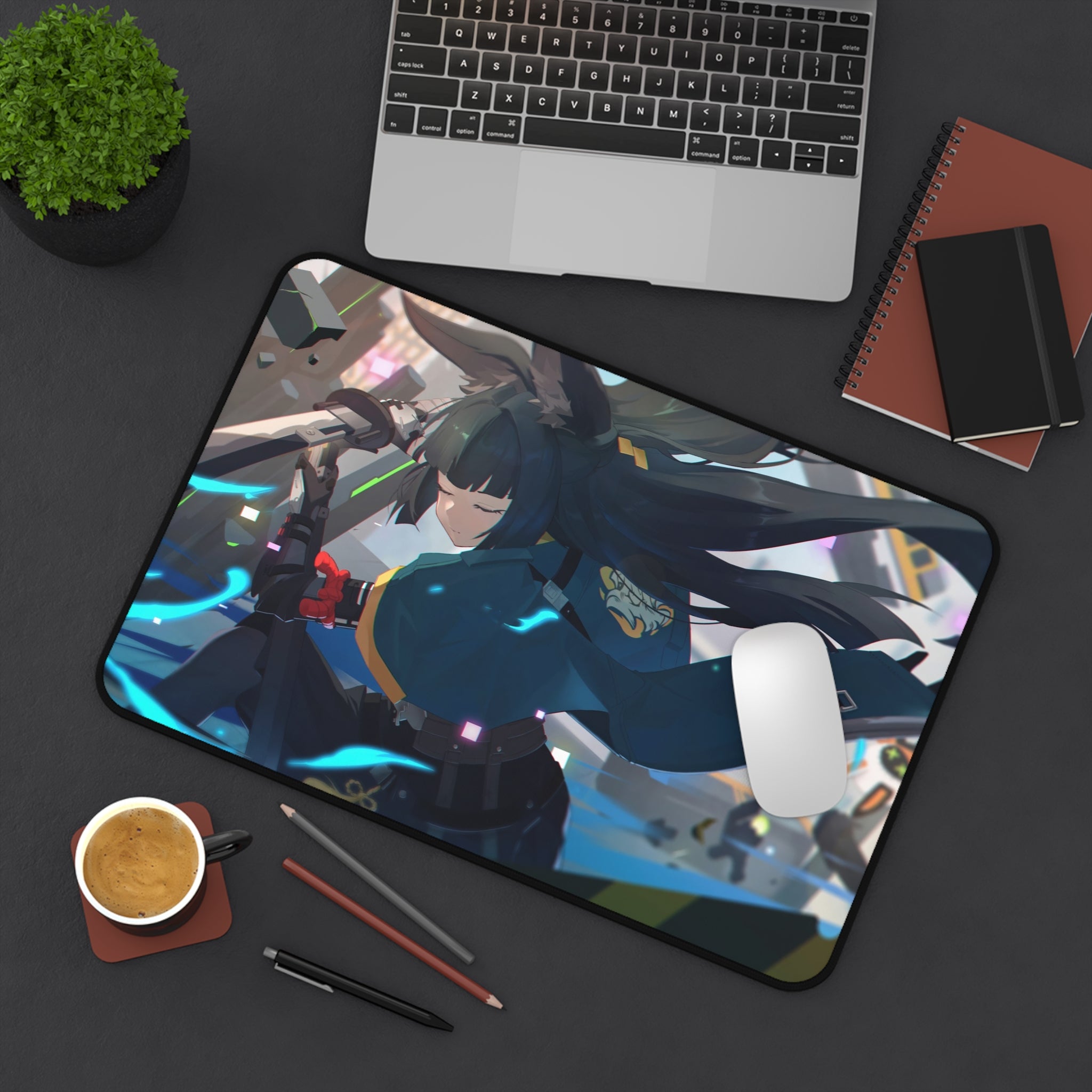 zenless-zone-zero-hoshimi-miyabi-gaming-mouse-pad-zzz-desk-mat-samurai-girl-anime-desk-pad-xl-maiden