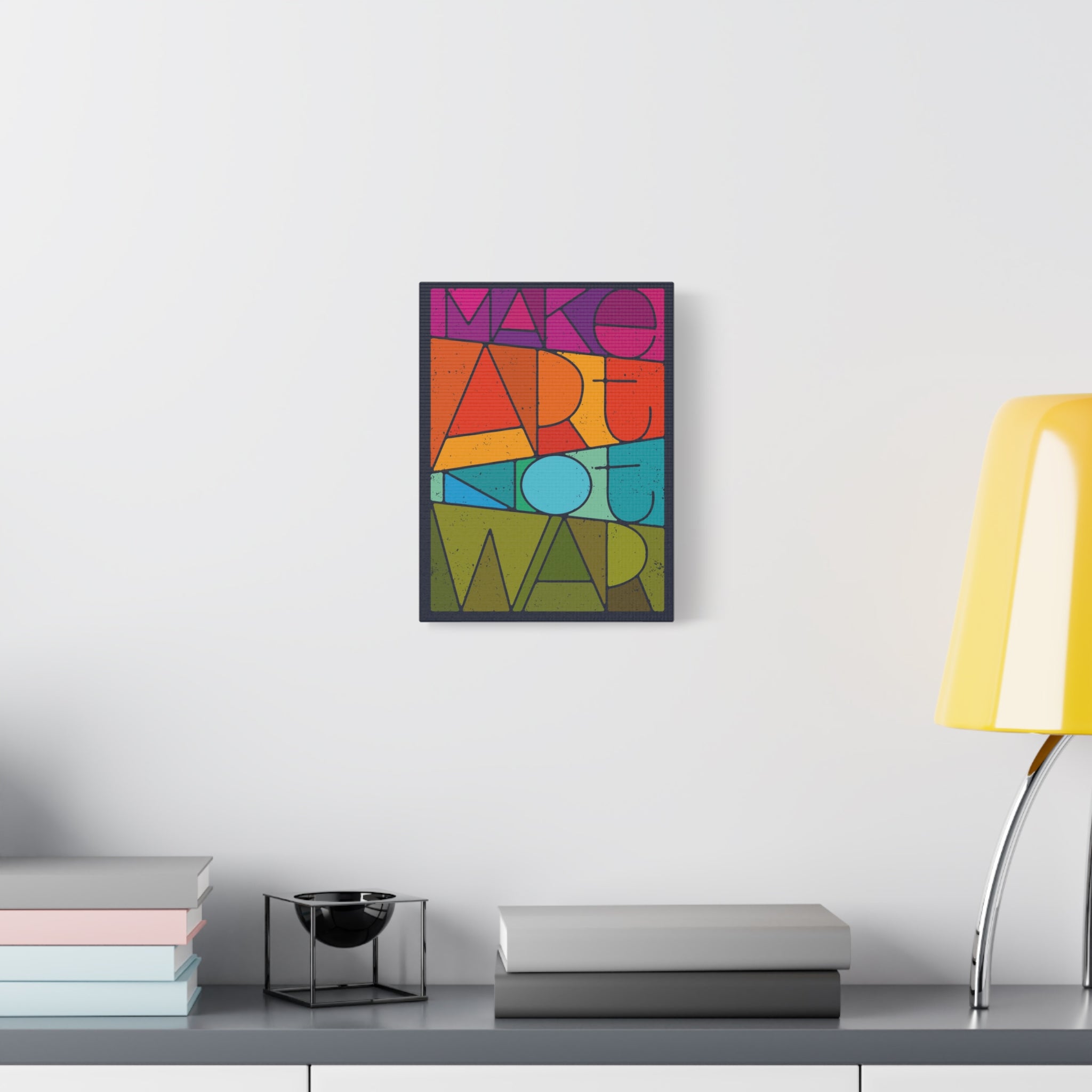 canvas-print-make-art-not-love-wall-art-decor-gallery-wrapped-living-room-artwork-matte-finish-housewarming-gift