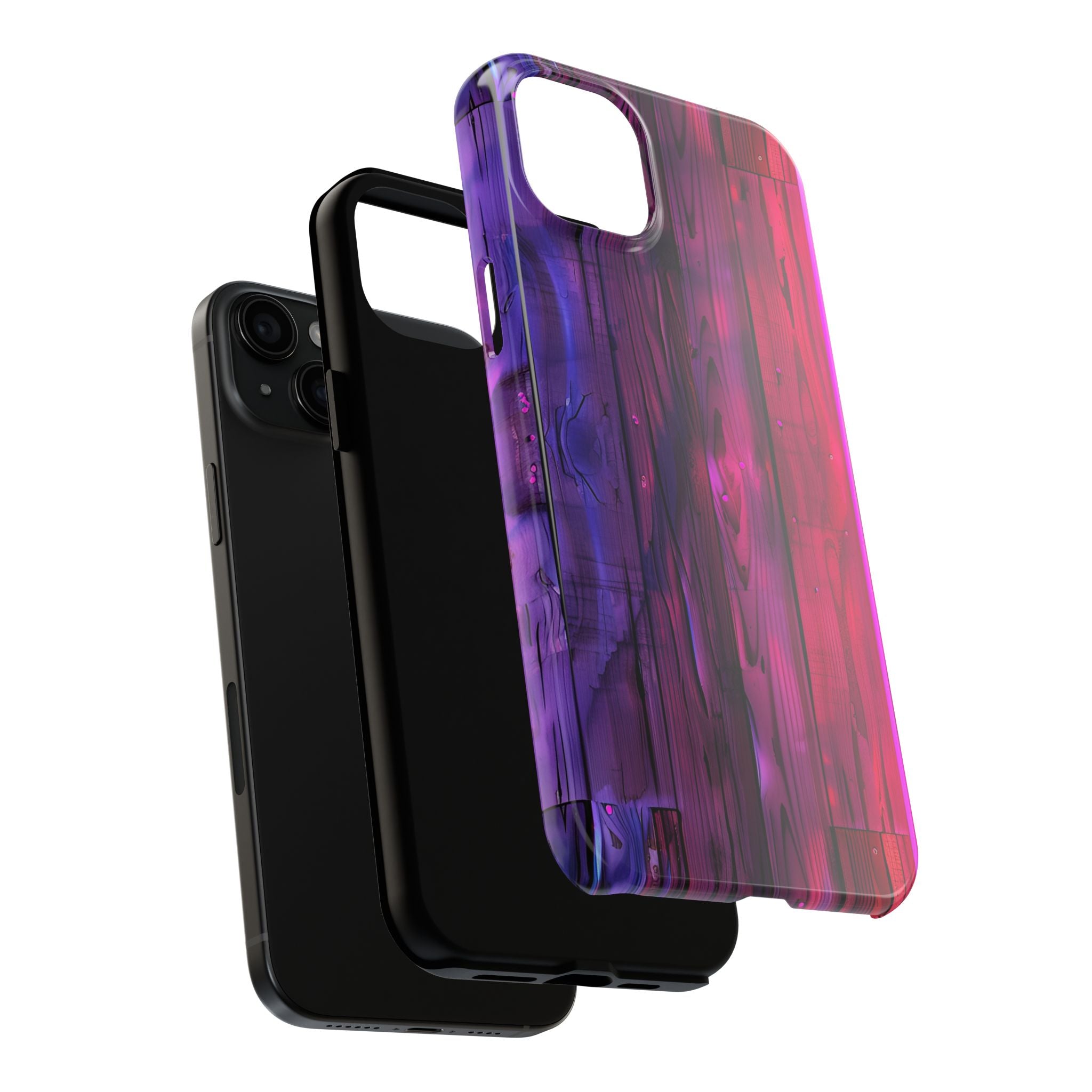 disco-neon-tough-iphone-cases-wood-grain-texture-iphone-case-cover-protective-iphone-shell-unique-iphone-accessories-iphone-1