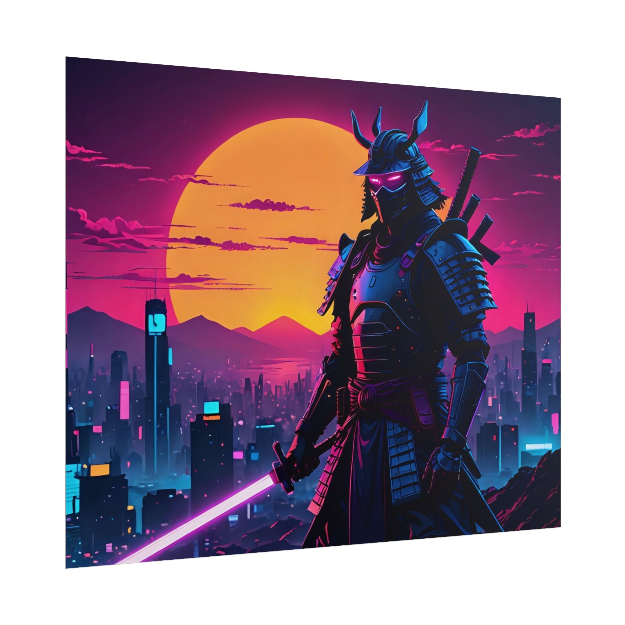 samurai-retrowave-poster-print-synthawave-wall-art-poster-gift-for-anime-fans-home-decor-japanese-art-retro-aesthetic-lightsa