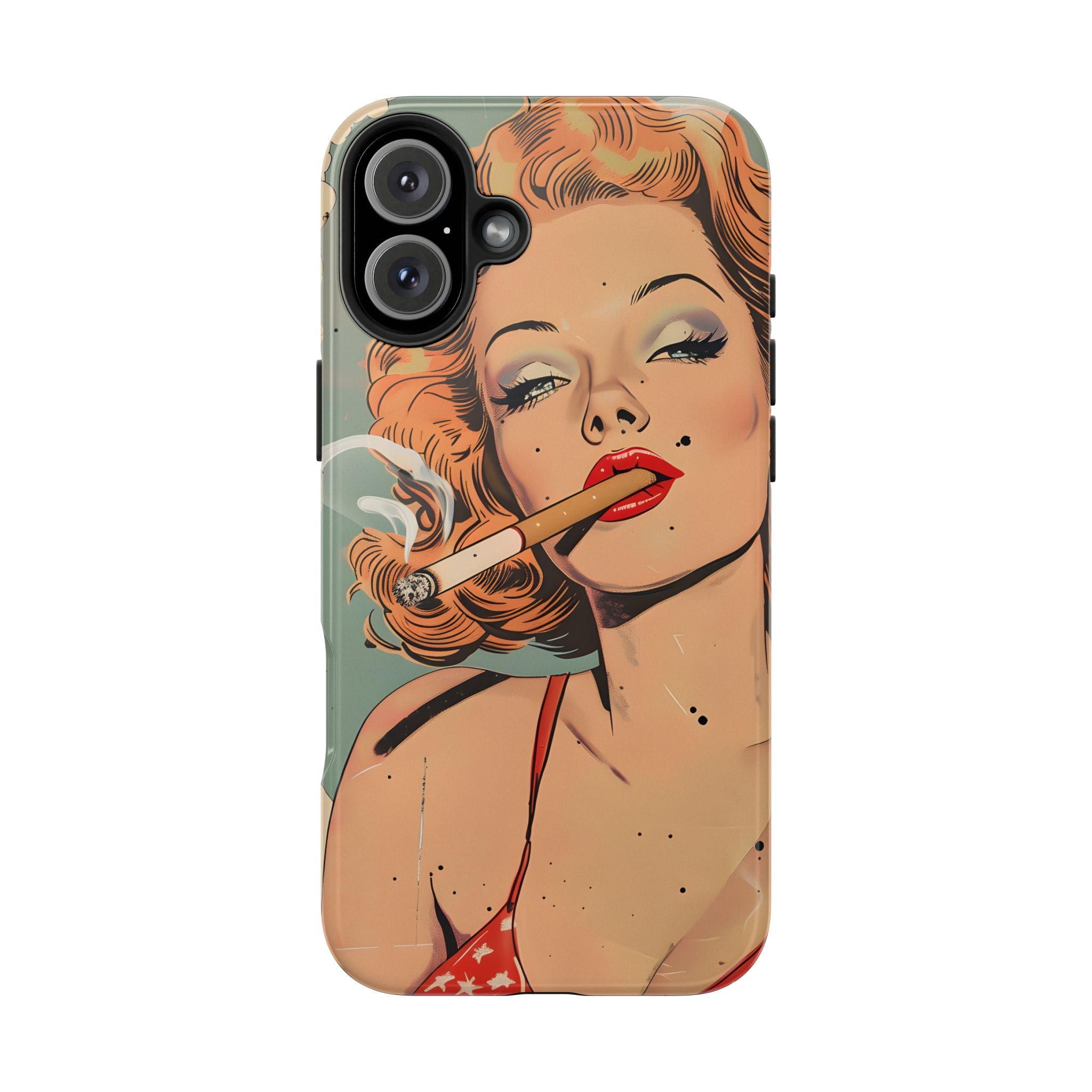 tough-phone-cases-vintage-pin-up-girl-iphone-cover-strong-phone-protector-retro-pinup-design-protective-smartphone-case