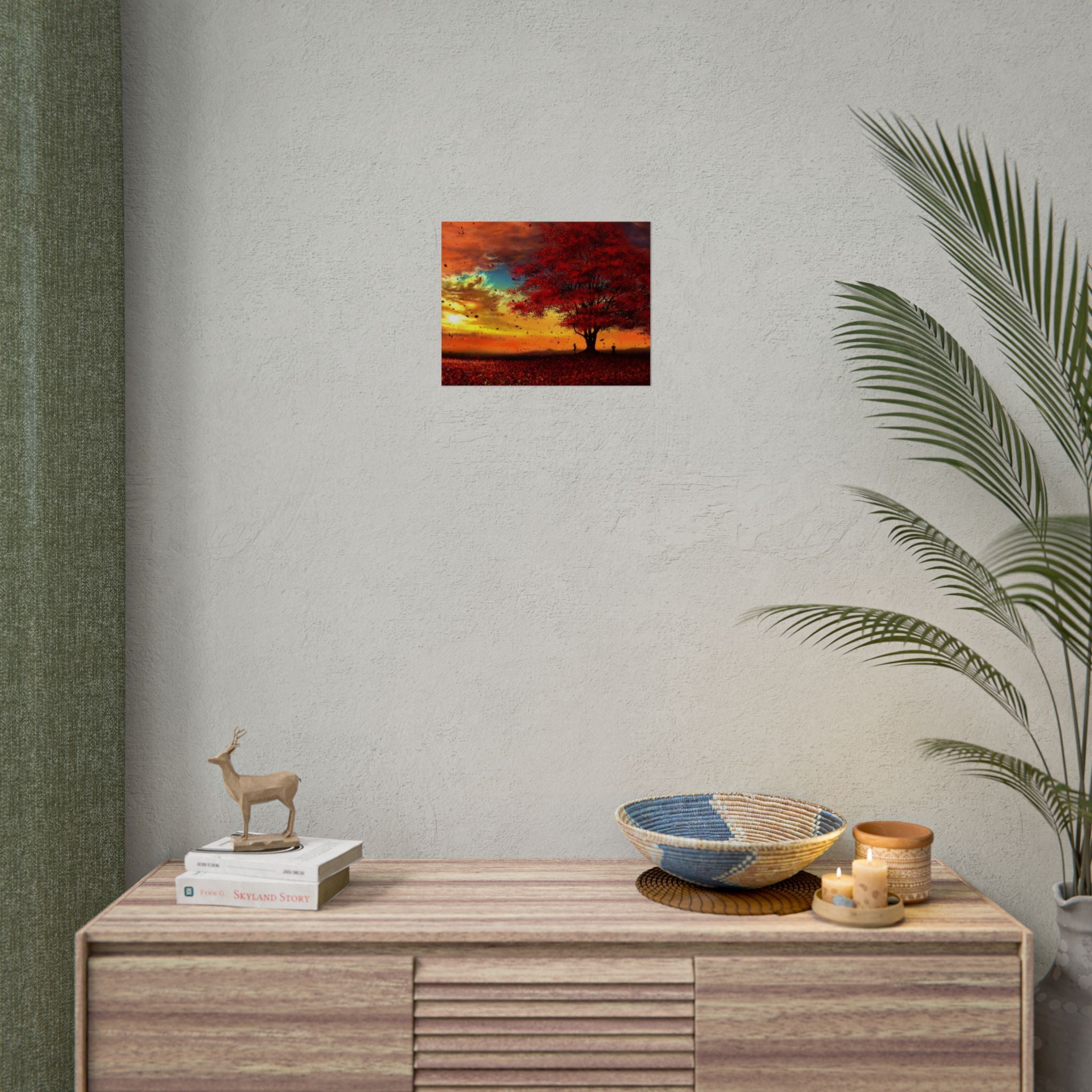 sunset-scenery-autumn-poster-print-wall-art-decor-home-decoration-nature-artwork-gift-idea-wall-hanging