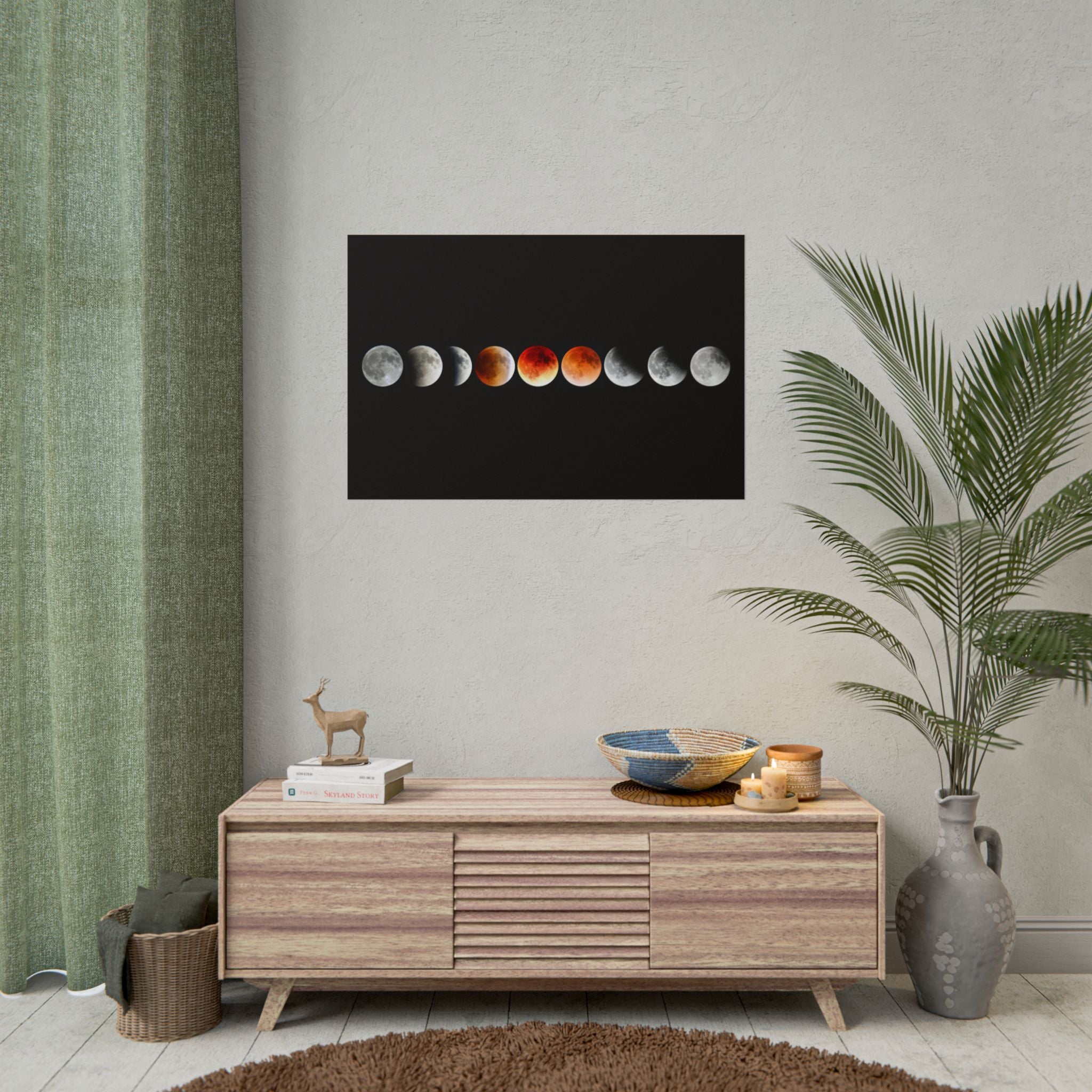 moon-phases-poster-wall-art-lunar-eclipse-wall-art-decor-home-decor-celestial-wall-hanging-astronomy-gift-space-poster