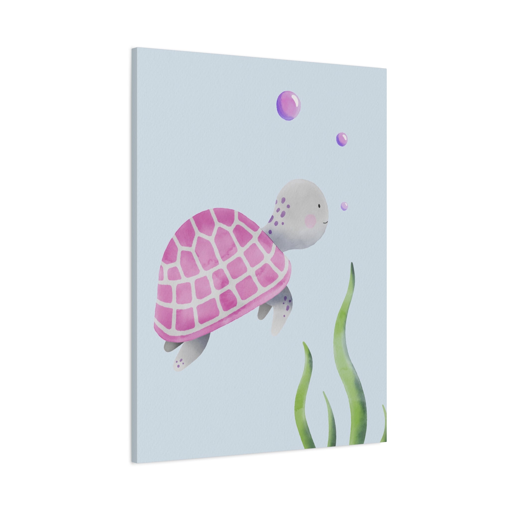 canvas-wall-art-cute-sea-turtle-nursery-decor-baby-sea-turtle-print-nursery-art-cute-sea-turtle-decoration-baby-nursery-cute-