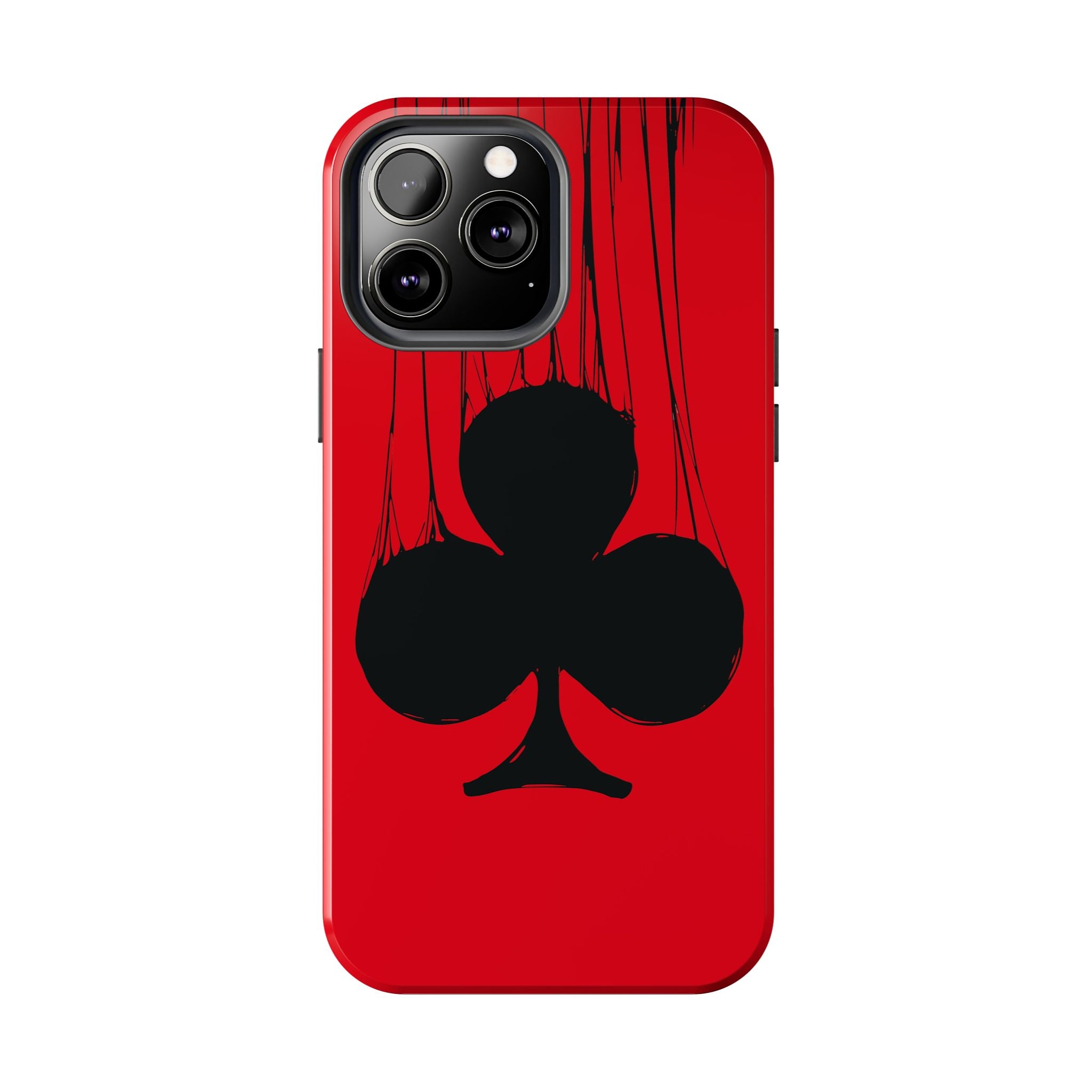 clubs-playing-cards-iphone-tough-case-protective-iphone-cover-card-game-lover-gift-gambling-theme-iphone-case-durable-card-su