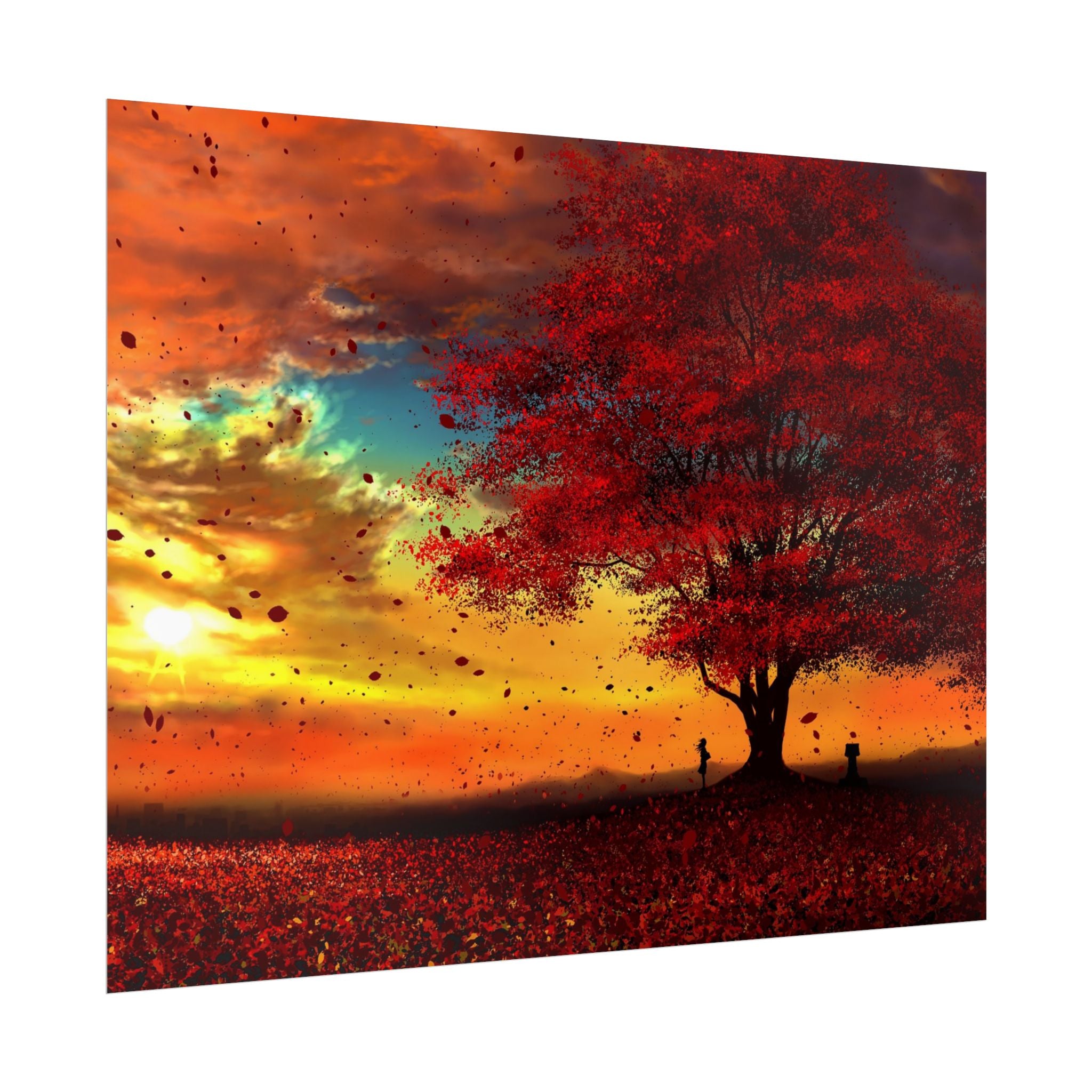 sunset-scenery-autumn-poster-print-wall-art-decor-home-decoration-nature-artwork-gift-idea-wall-hanging