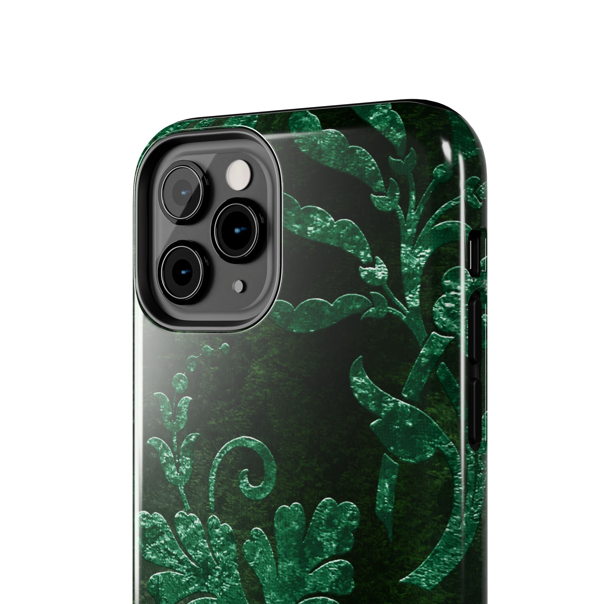 embossed-emerald-velvet-tough-phone-case-protective-iphone-cover-heavy-duty-phone-case-rugged-phone-case-durable-smartphone-c