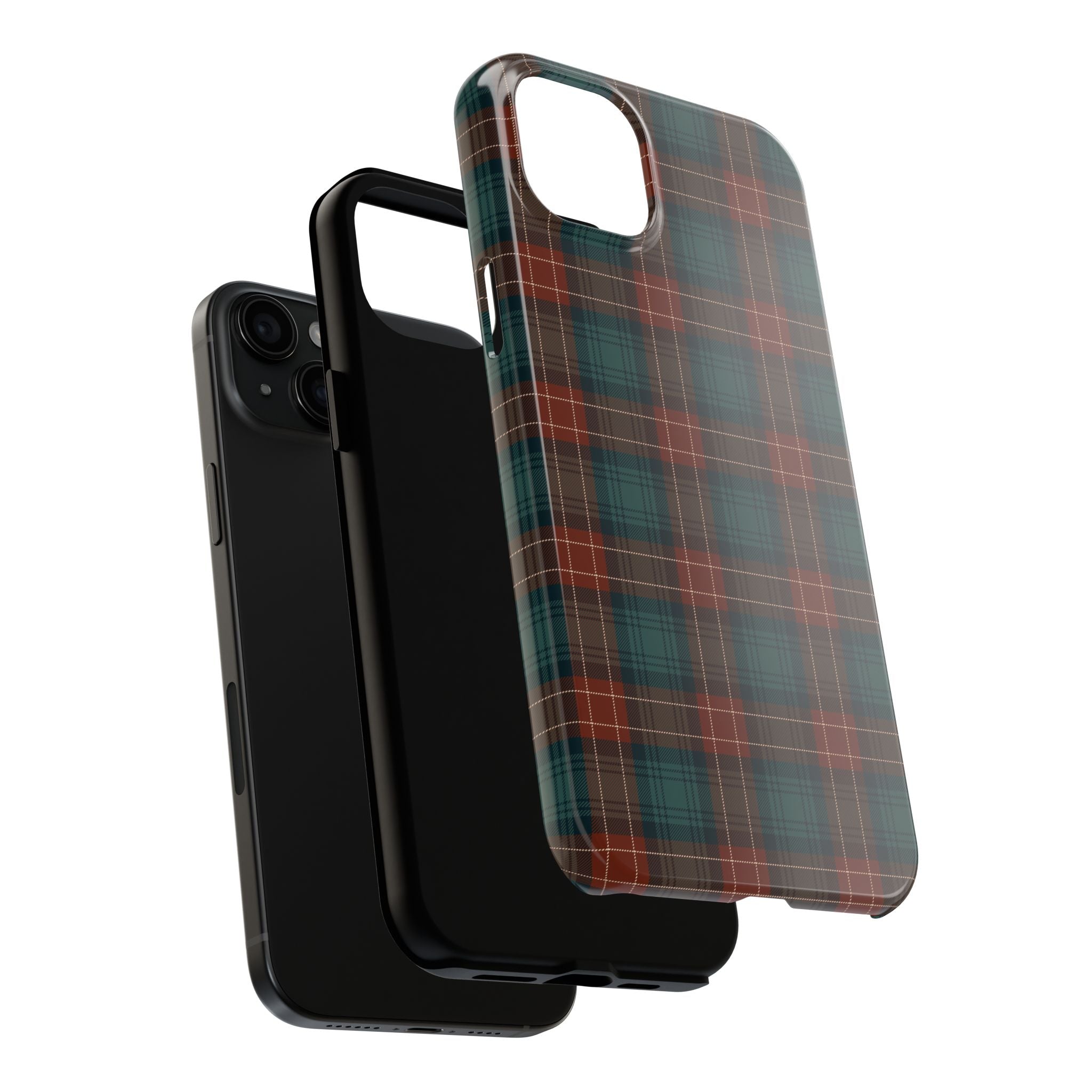 green-and-red-scottish-tartan-plaid-iphone-case-durable-tough-case-iphone-15-16-pro-max-trendy-scottish-tartan-plaid-green-re