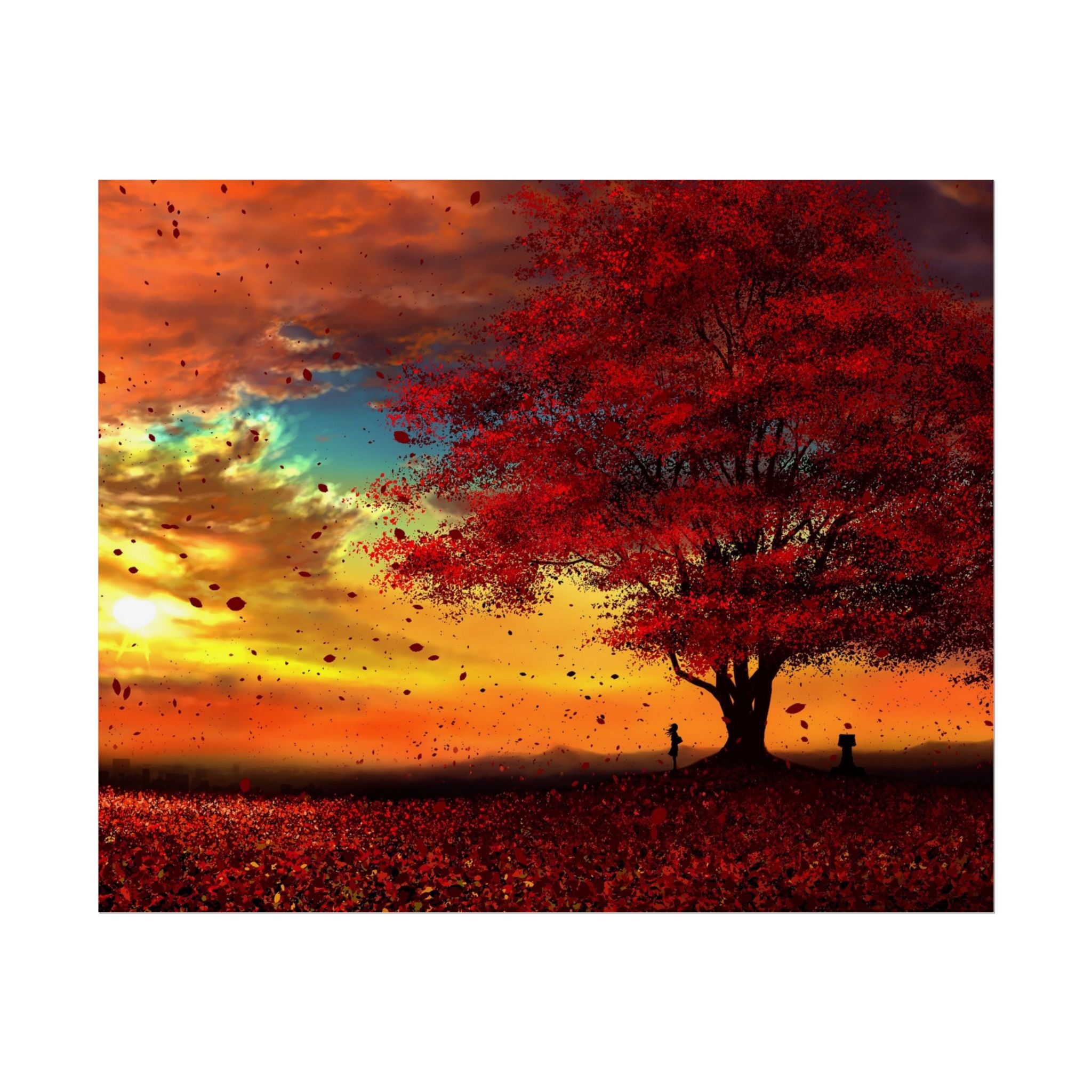 sunset-scenery-autumn-poster-print-wall-art-decor-home-decoration-nature-artwork-gift-idea-wall-hanging