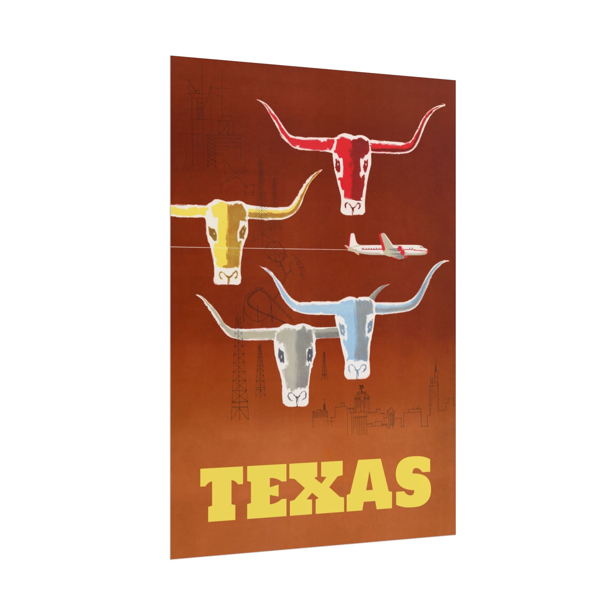 poster-print-texas-travel-wall-art-texas-decor-longhorn-skull-poster-poster-fine-artwork-texas-poster-gift-lone-star-state-so