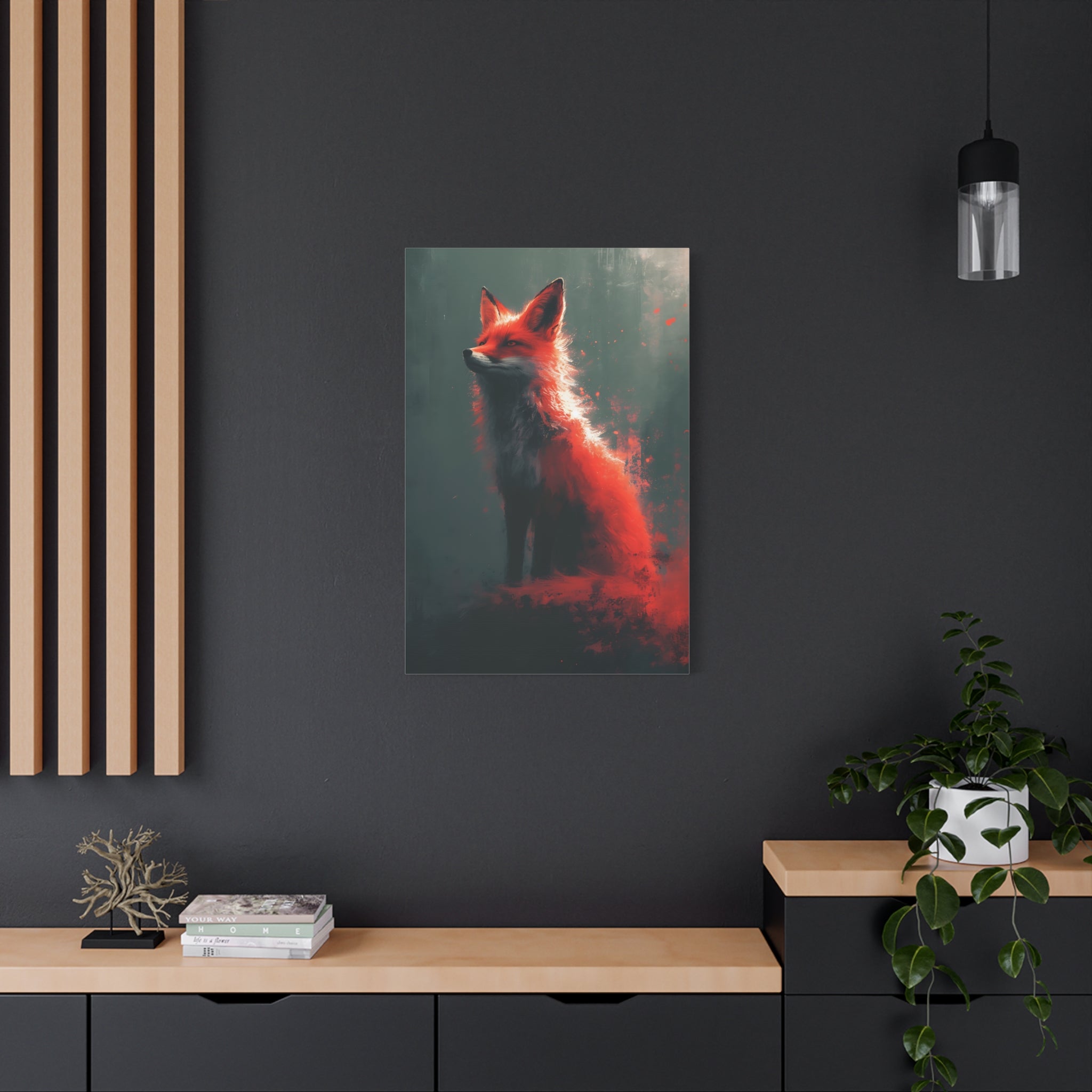 canvas-print-red-fox-fantasy-decor-wildlife-wall-art-home-decor-animal-lover-gift-nature-print-fantasy-art-decor-canvas-wall-