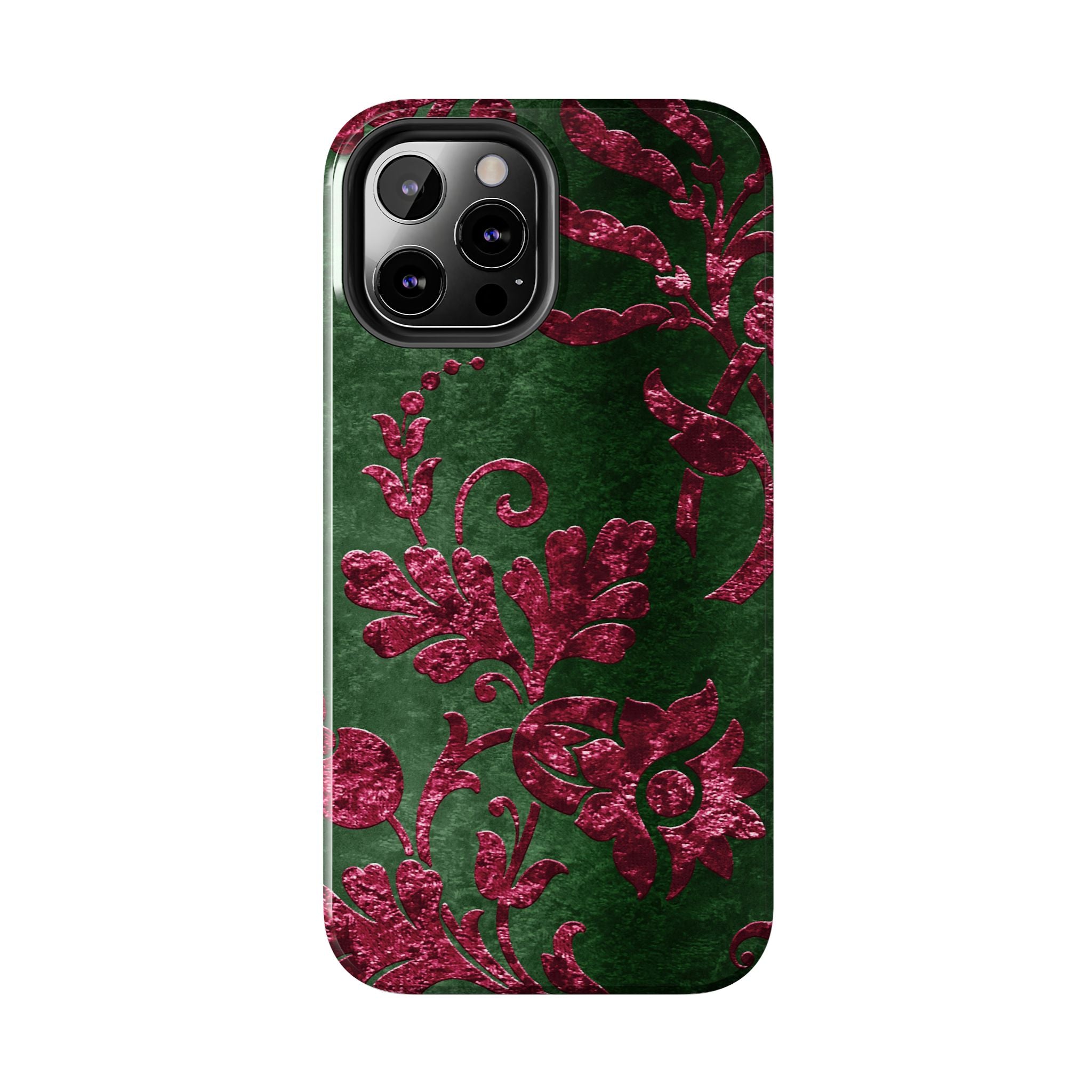 embossed-burgundy-velvet-tough-iphone-case-protective-iphone-cover-heavy-duty-iphone-case-rugged-phone-case-durable-smartphon