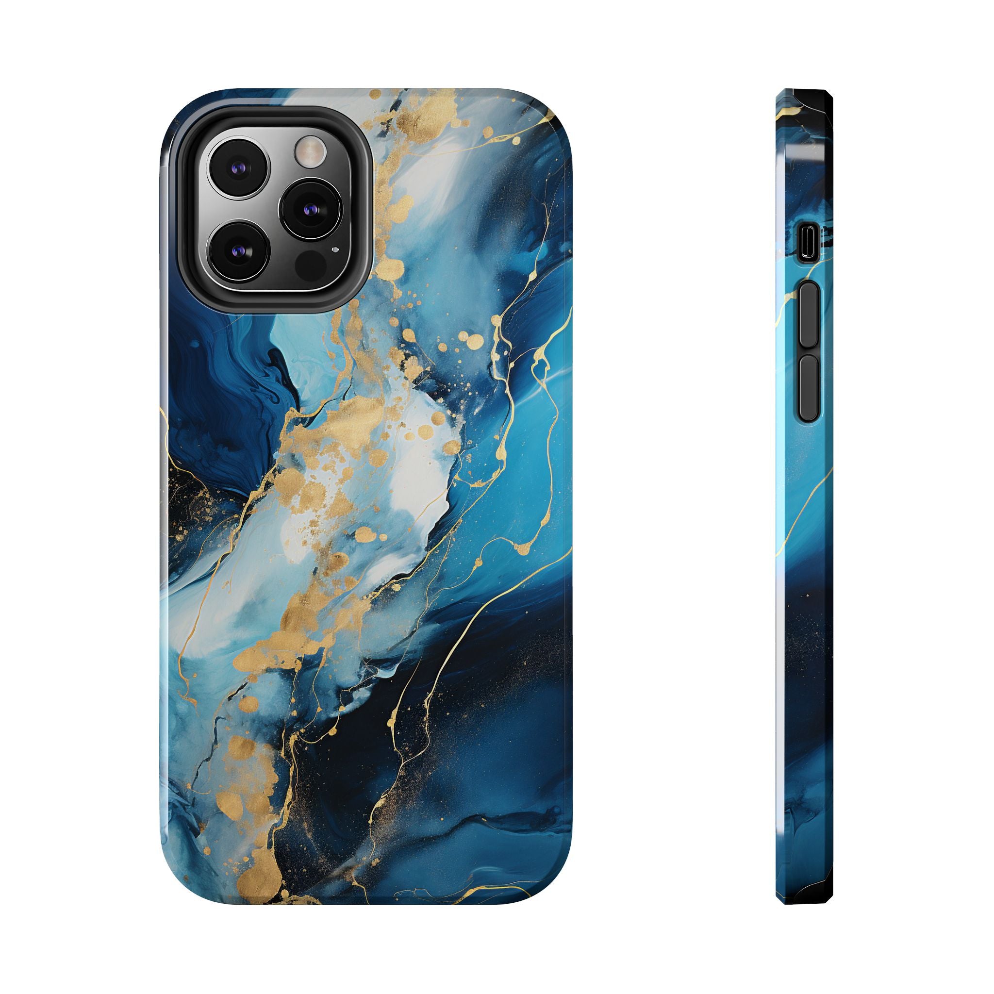 blue-gold-marble-iphone-tough-case-elegant-minimalist-protective-cover-stylish-phone-shell-hard-shell-iphone-case-trendy-acce