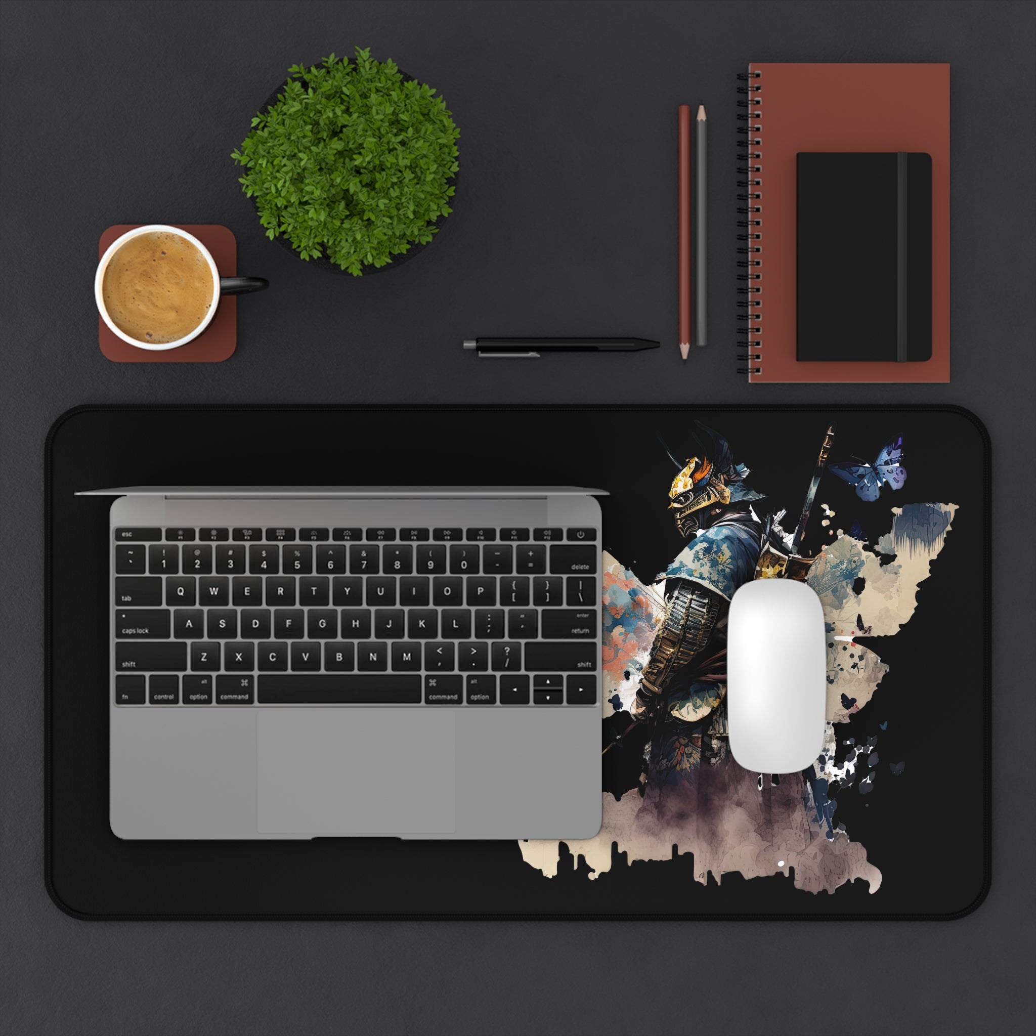 japanese-samurai-watercolor-butterfly-mousepad-desk-mat-desk-pad-for-home-office-gaming-work-desk-large-keyboard-mat-gift-for