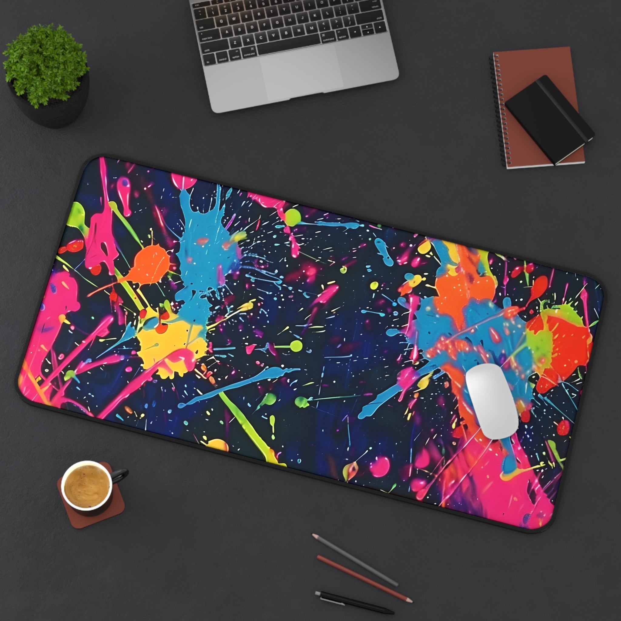 neon-abstract-paint-splatter-desk-mat-colorful-large-gaming-mouse-pad-colorful-work-from-home-desk-accessory-desk-pad