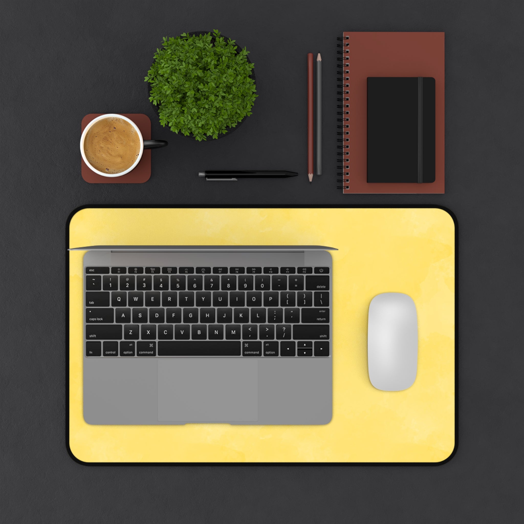 watercolor-yellow-desk-mat-gaming-mousepad-office-desk-accessories-large-desk-blotter-computer-desk-cover-home-essentials