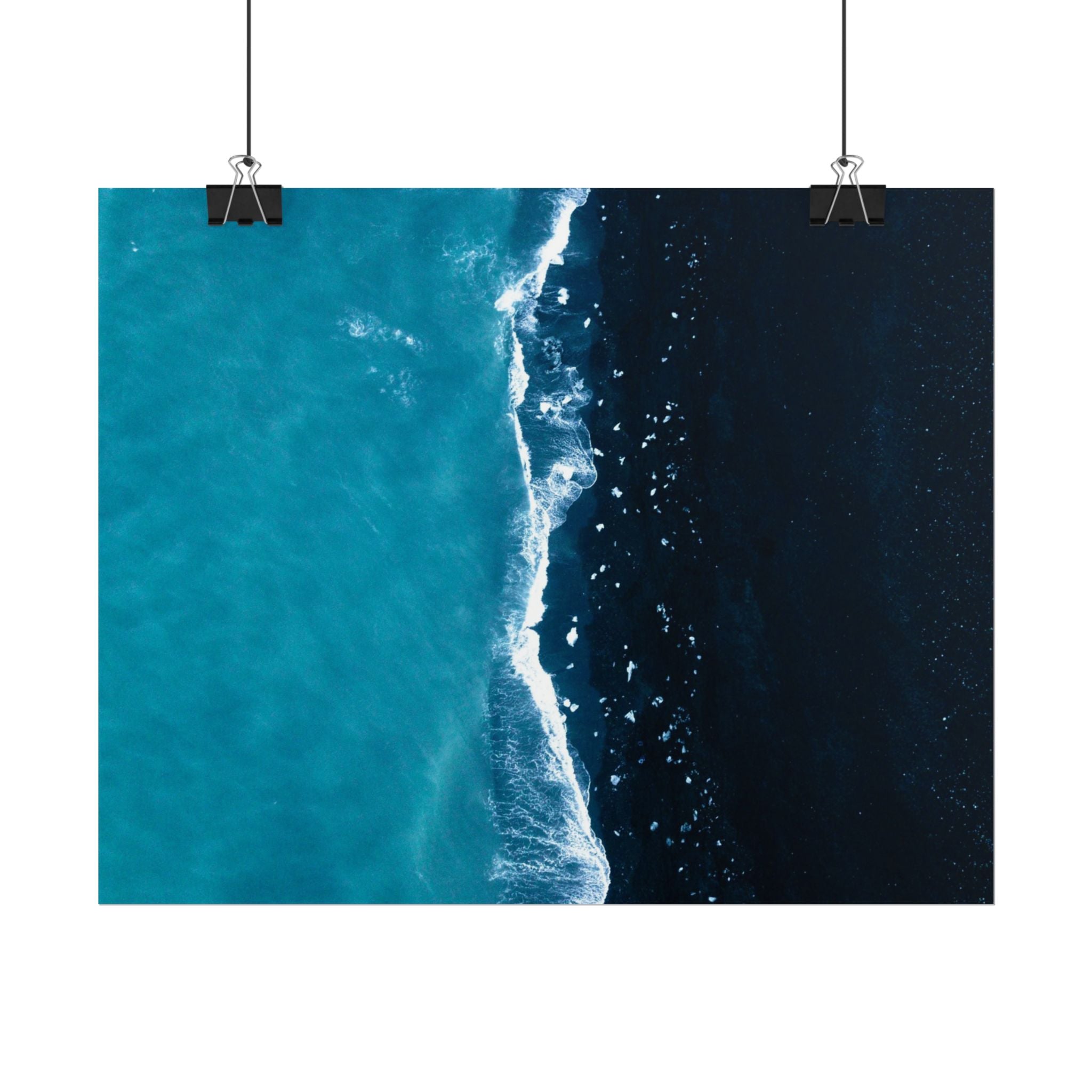 ocean-minimalist-decor-poster-print-beach-wall-art-coastal-photography-blue-ocean-print-sand-landscape-home-office-decoration