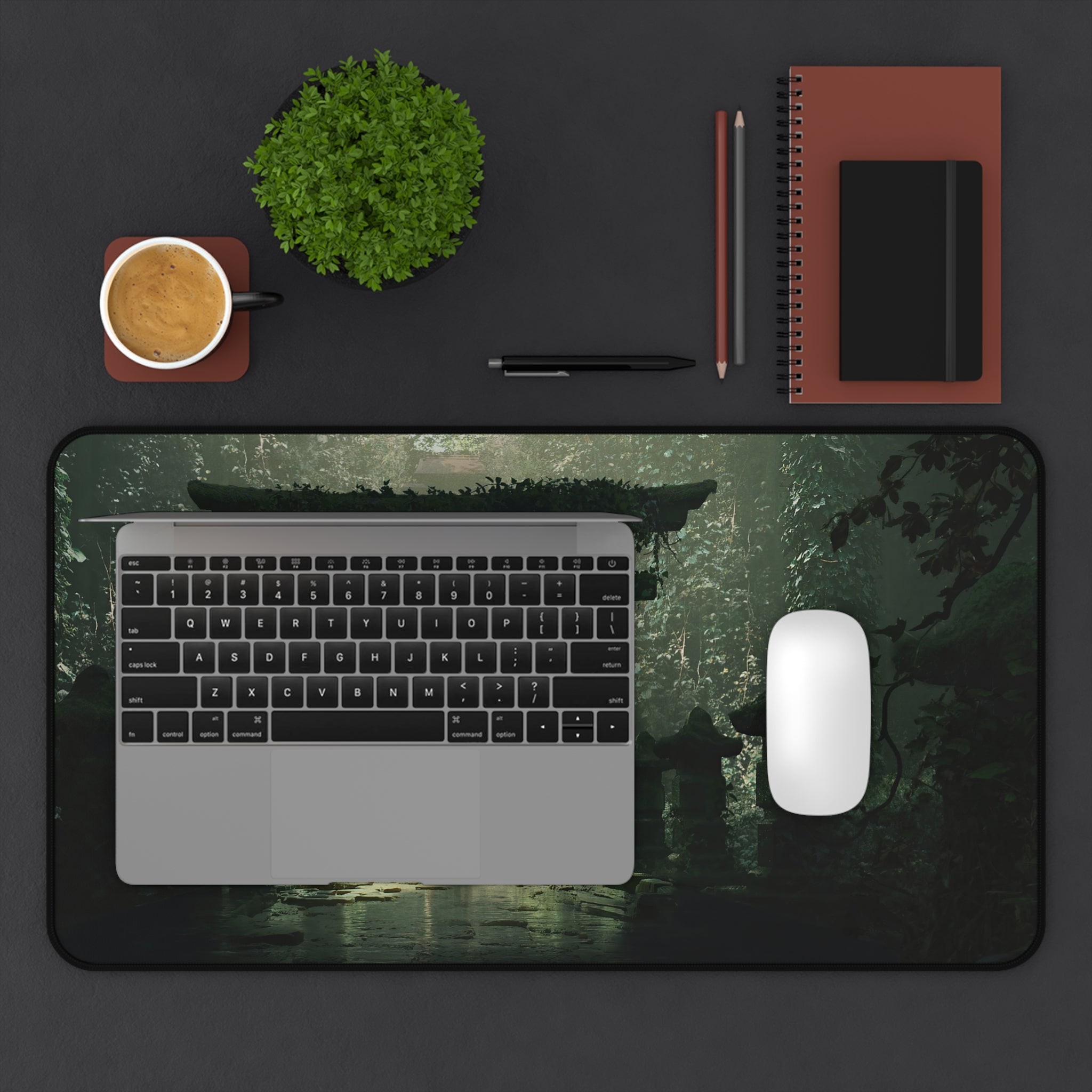 japanese-tori-gate-mouse-pad-japanese-samurai-katana-samurai-warrior-with-armor-desk-mat-japanese-anime-samurai-desk-pad