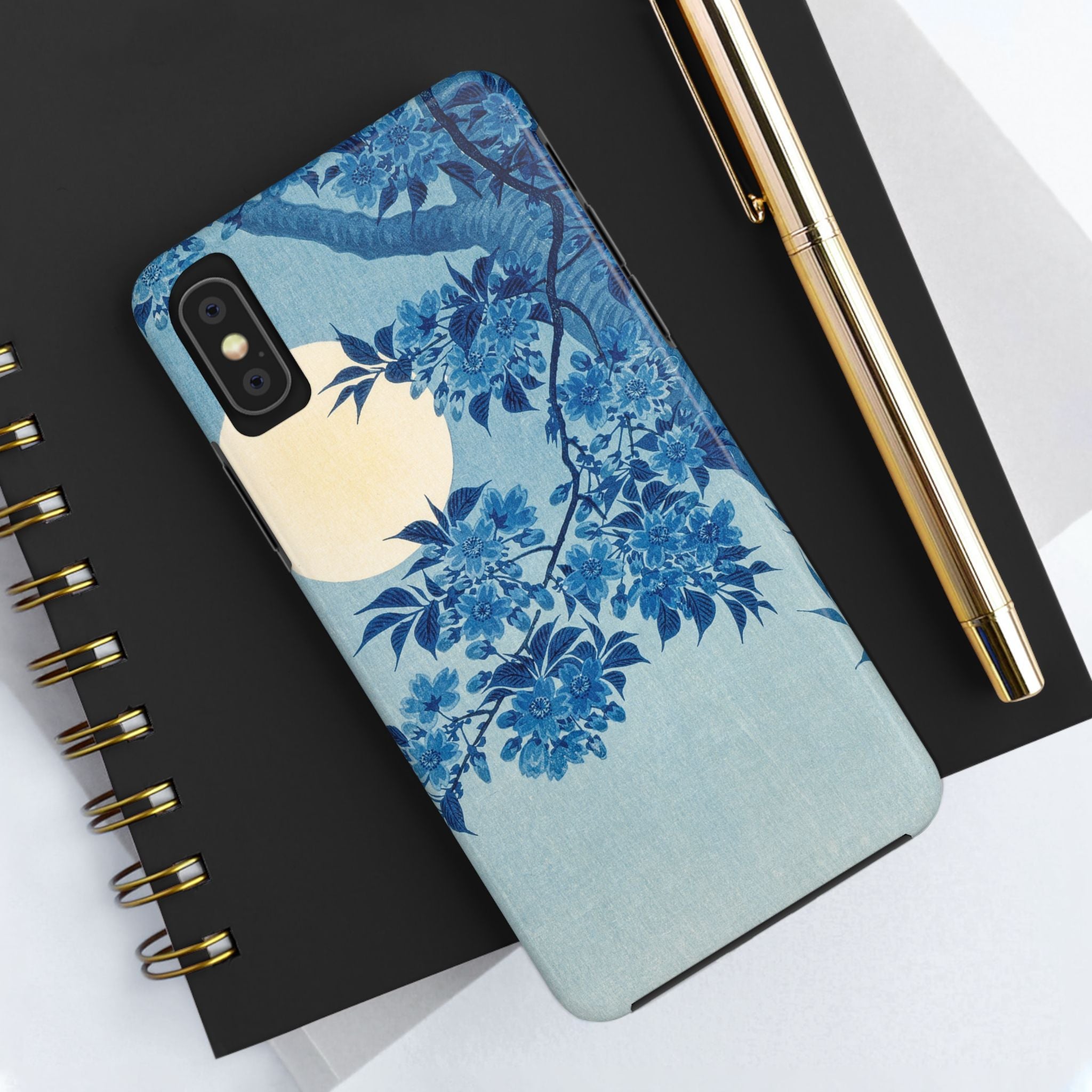 floral-iphone-tough-case-blossoming-cherry-on-a-moonlit-night-protective-iphone-cover-nature-iphone-case-cherry-blossom-gift-