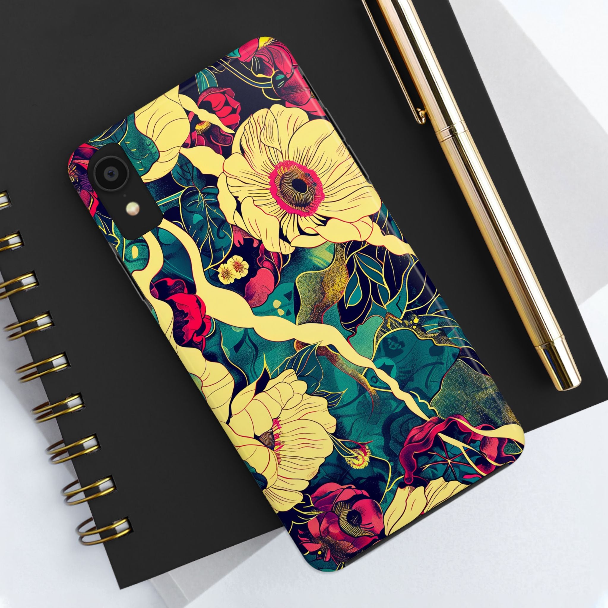 iphone-tough-case-retro-japanese-flowers-floral-phone-cover-vintage-japanese-style-protective-phone-case-asian-floral-design-