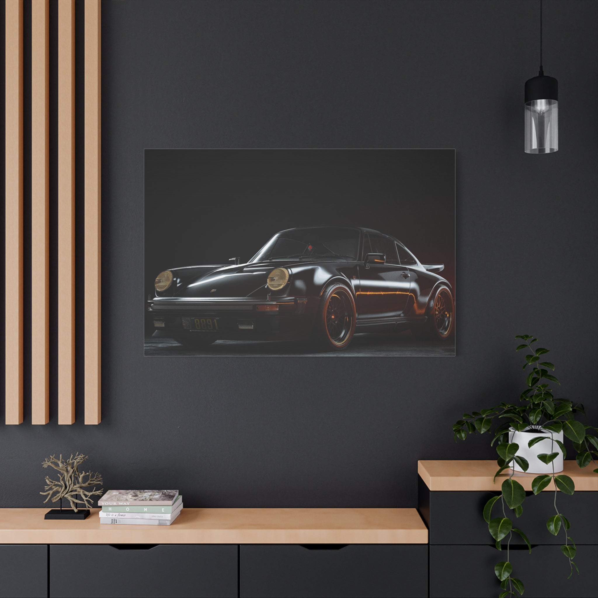 canvas-print-wall-art-porsche-911-red-gt3r-red-supercar-poster-matte-canvas-decor-stretched-large-canvas-wall-art-hypercars