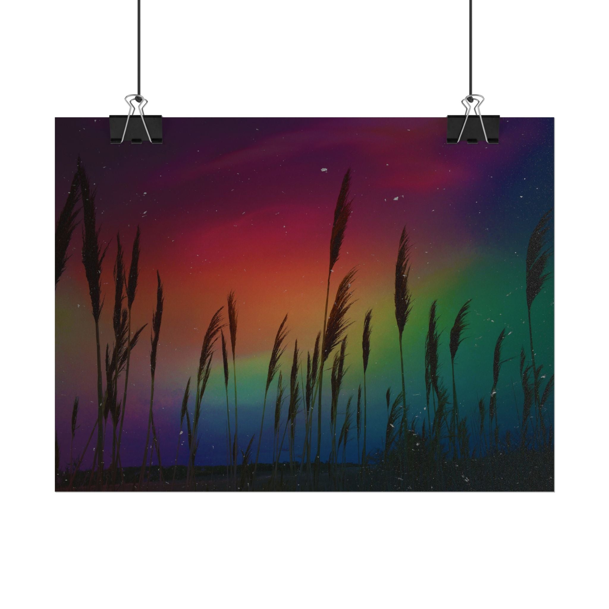 aurora-borealis-poster-wall-art-scenery-northern-lights-poster-print-home-wall-decor-starry-night-picture-housewarming-gifts-