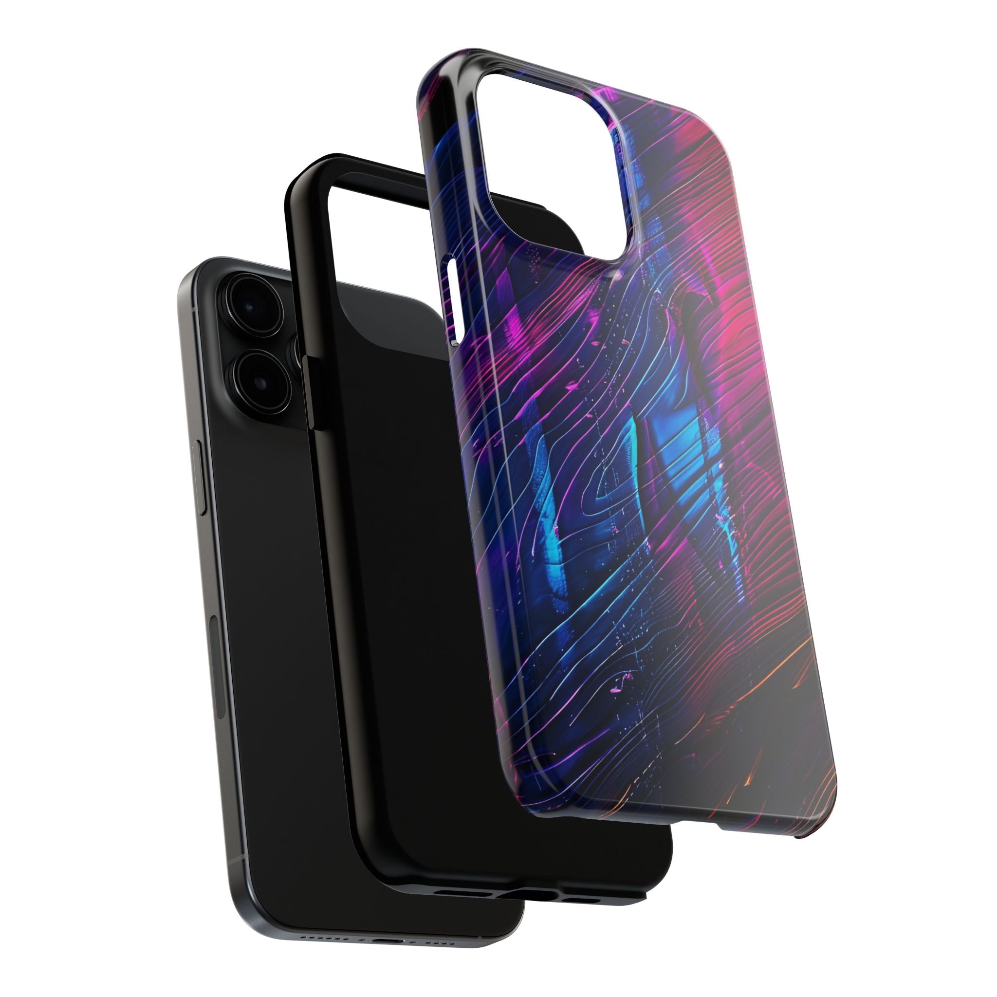 disco-neon-tough-iphone-cases-wood-grain-texture-iphone-case-cover-protective-iphone-shell-unique-iphone-accessories-iphone-1