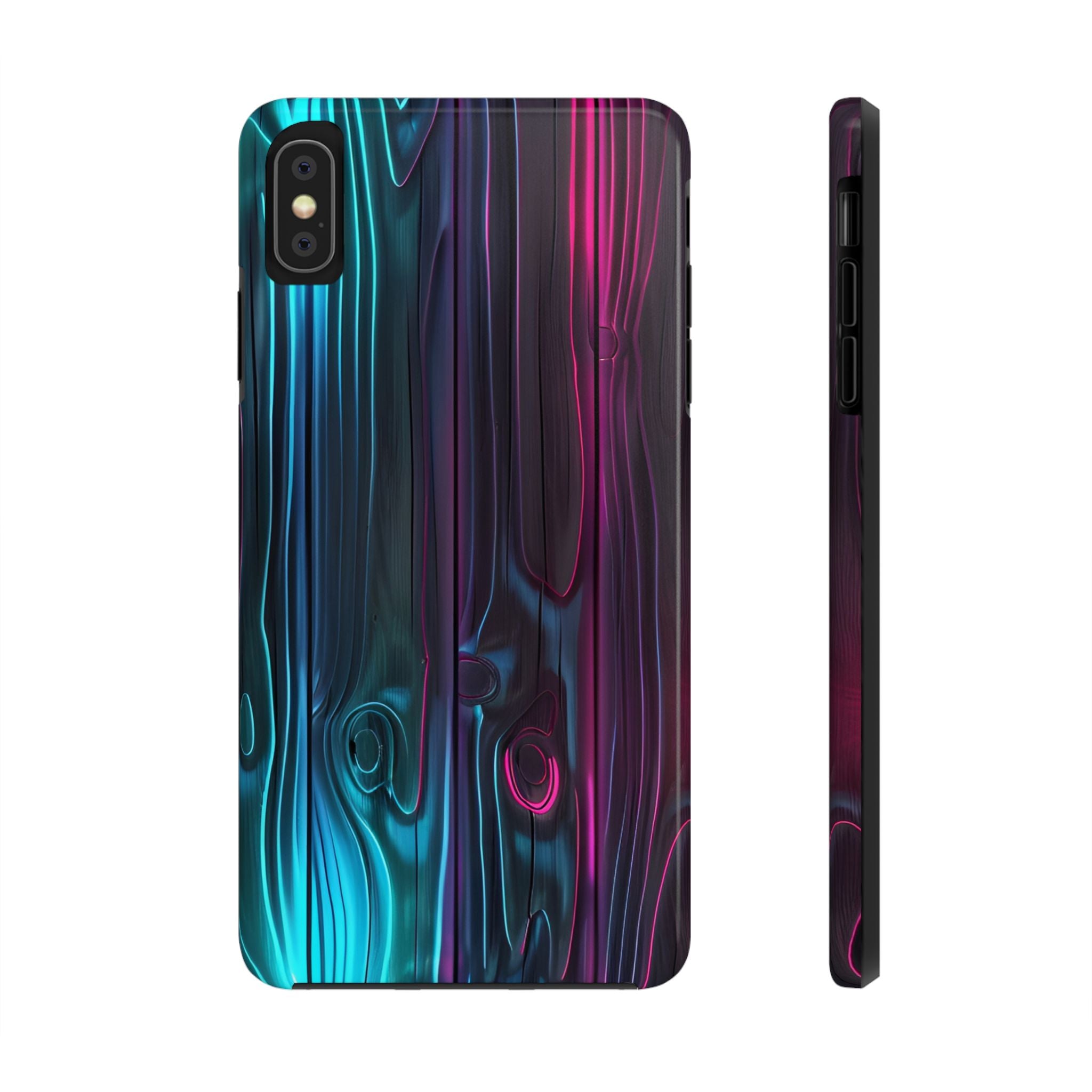 disco-neon-tough-iphone-cases-wood-grain-texture-iphone-case-cover-protective-iphone-shell-unique-iphone-accessories-iphone-1