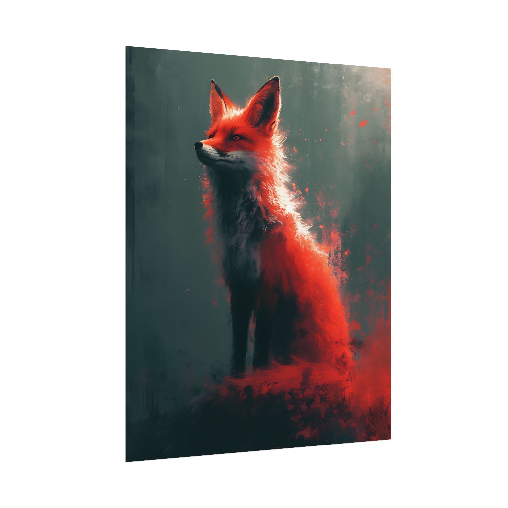 red-fox-fantasy-decor-poster-print-wildlife-wall-art-home-decor-animal-lover-gift-nature-print-fantasy-art-decor