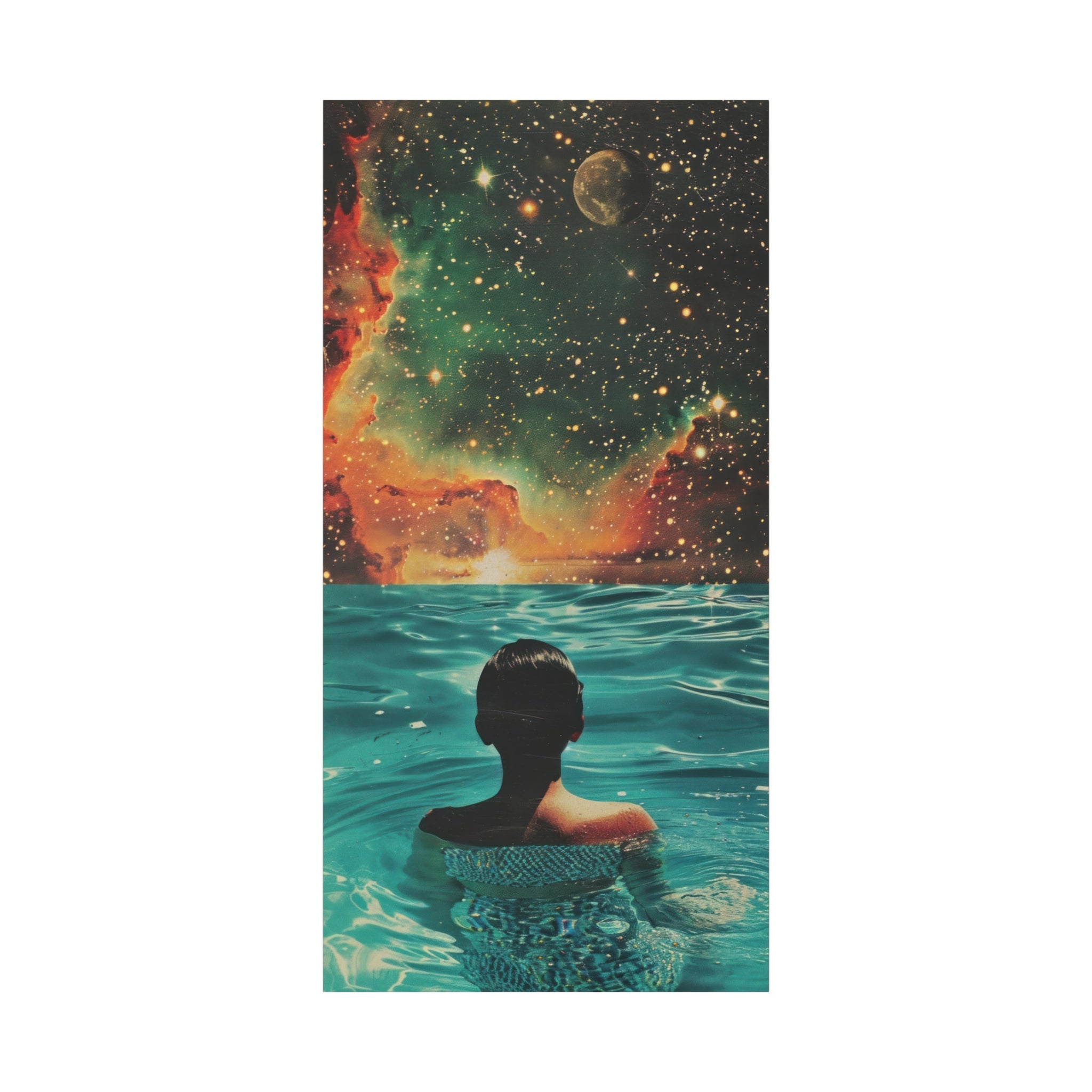 canvas-wall-art-galaxy-swimming-aesthetic-decor-stretched-matte-canvas-unique-home-decoration-space-themed-room-decor-cool-wa